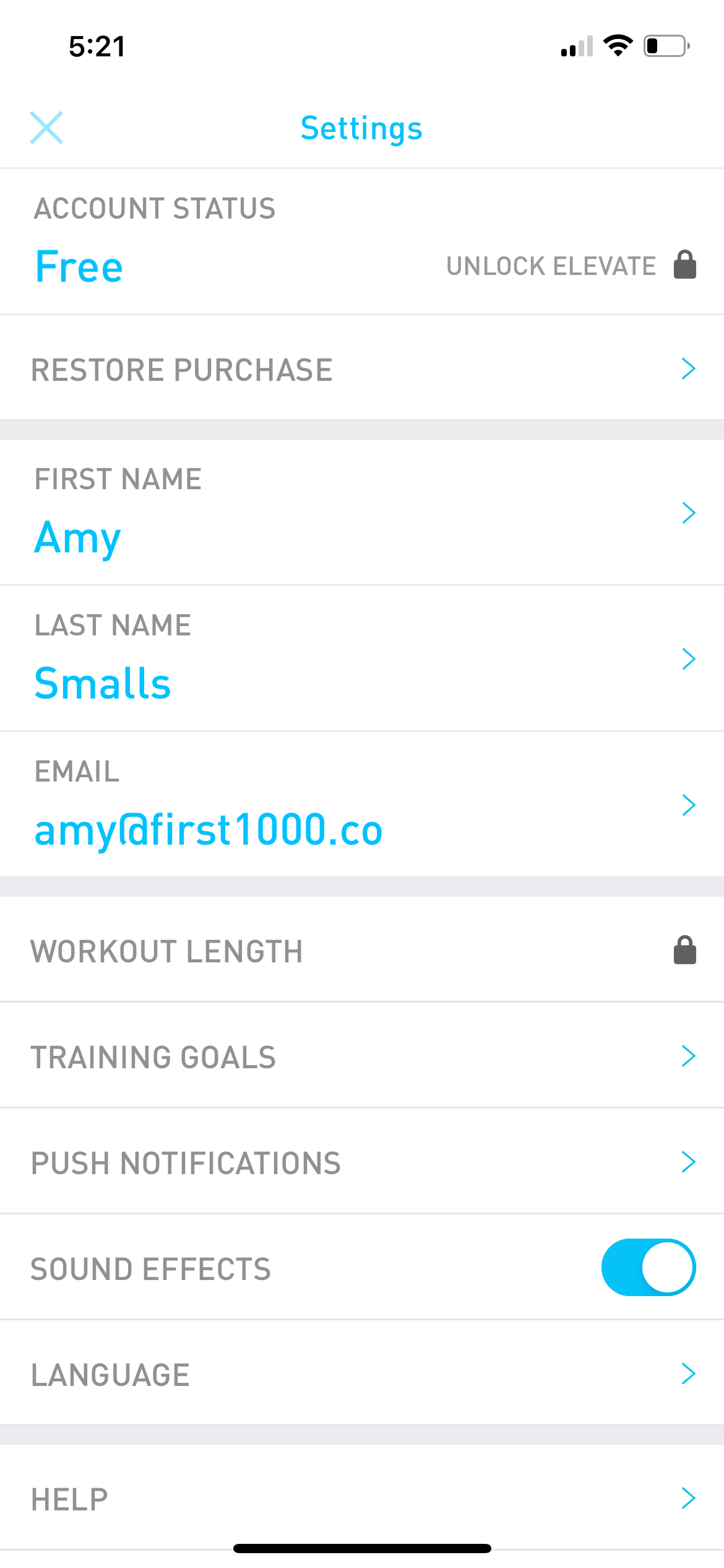elevate app screenshot 70