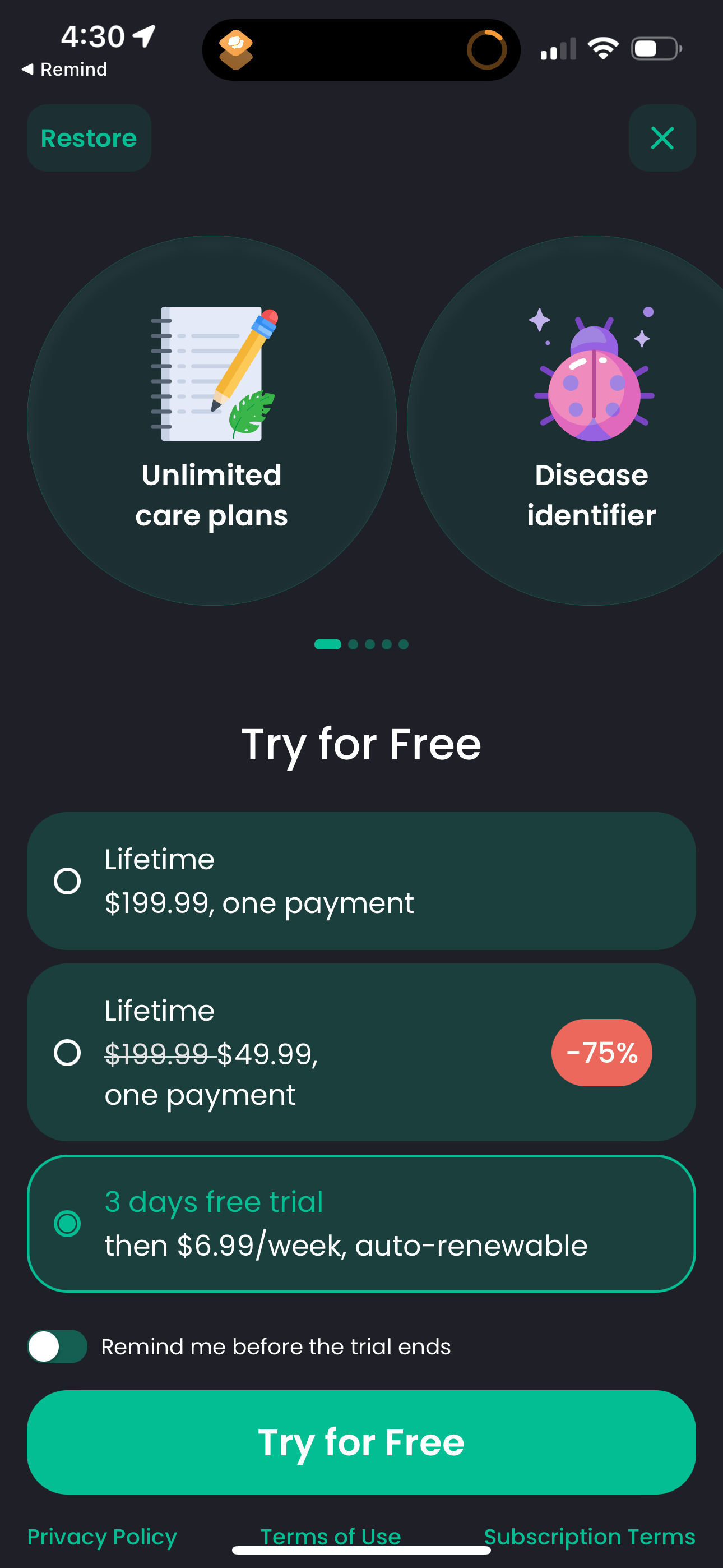 plantin app screenshot 109