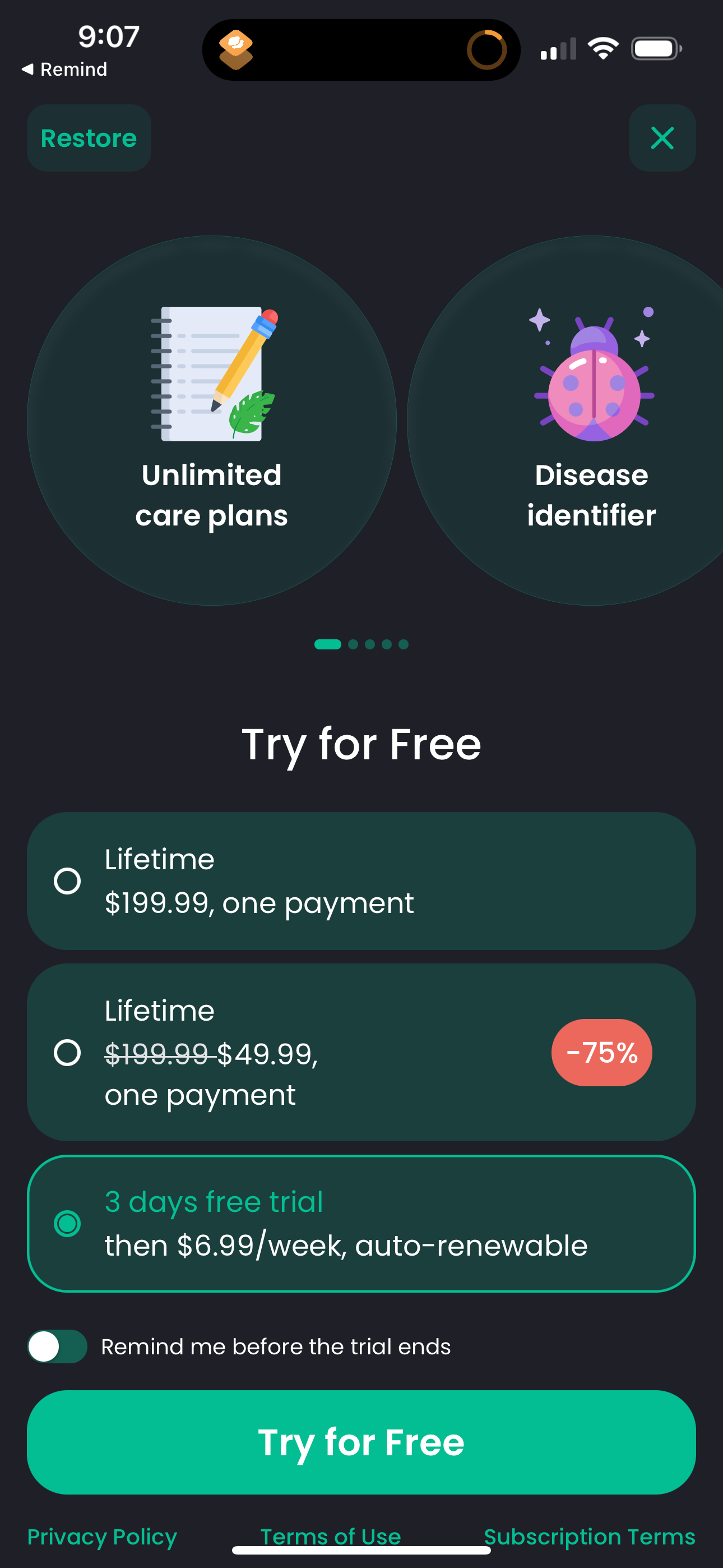 plantin app screenshot 108