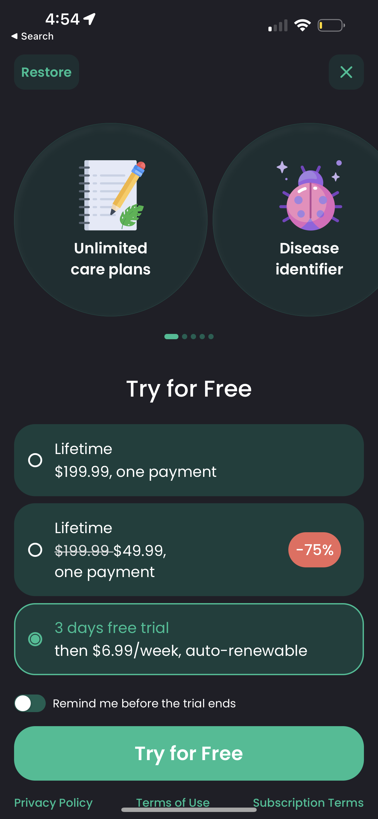plantin app screenshot 105