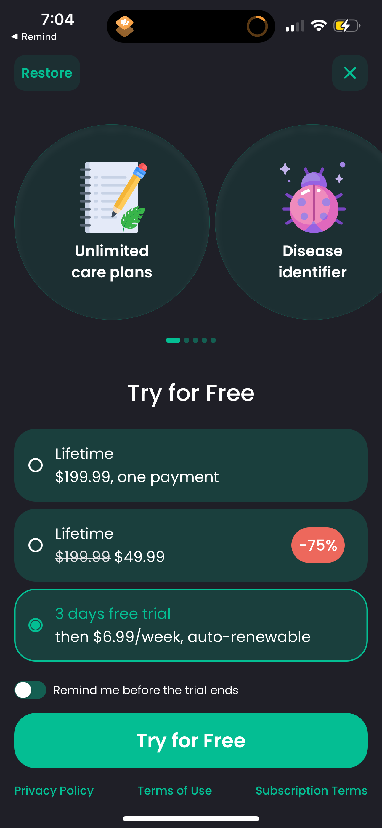 plantin app screenshot 104