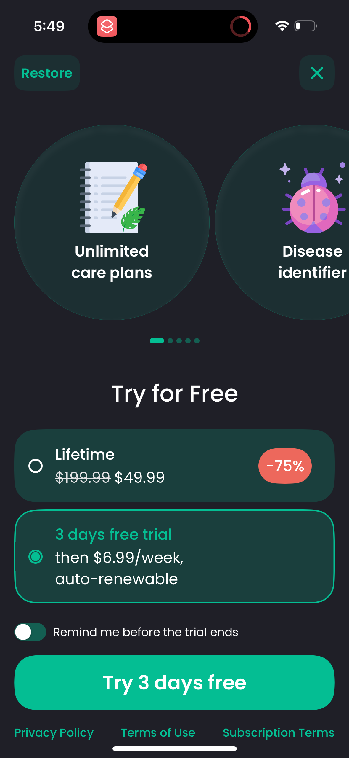 plantin app screenshot 100