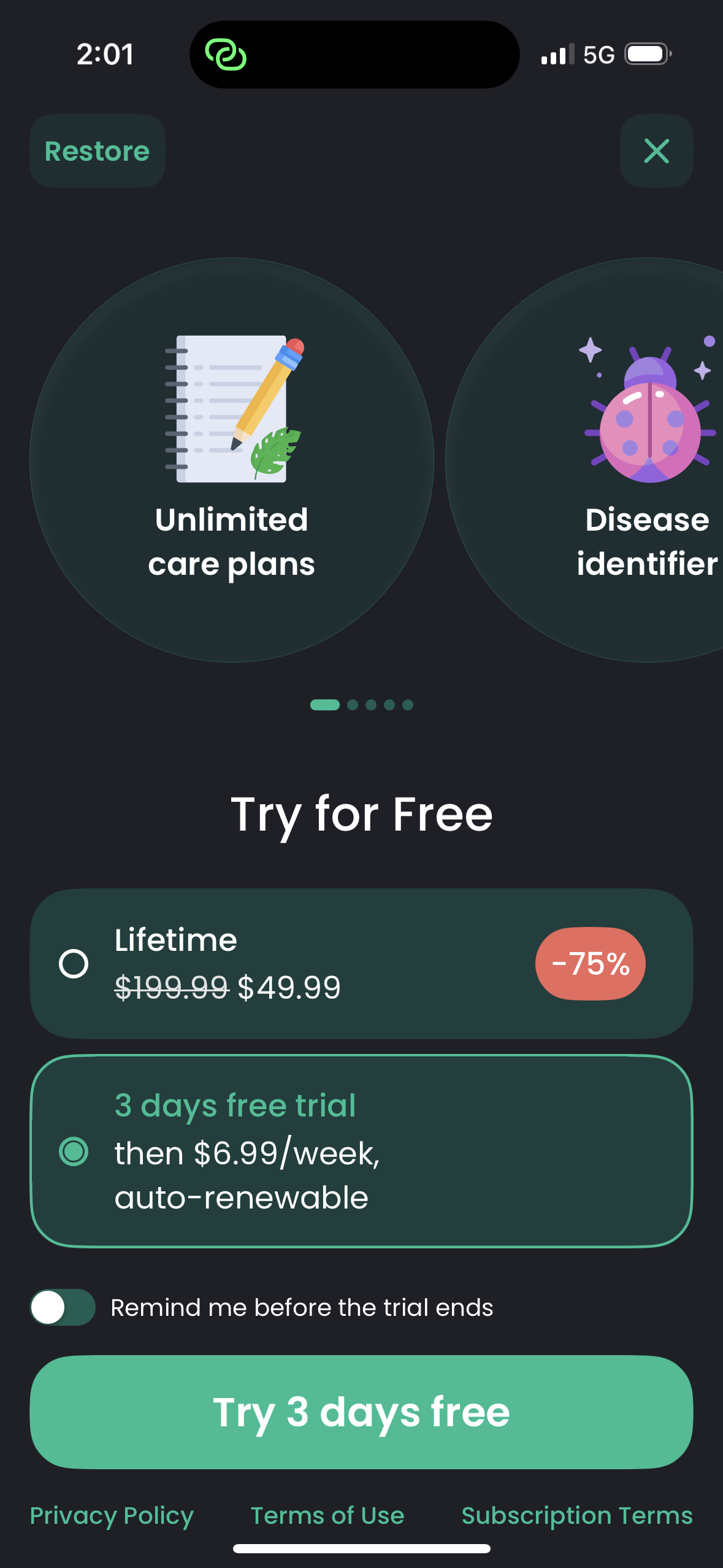 plantin app screenshot 98