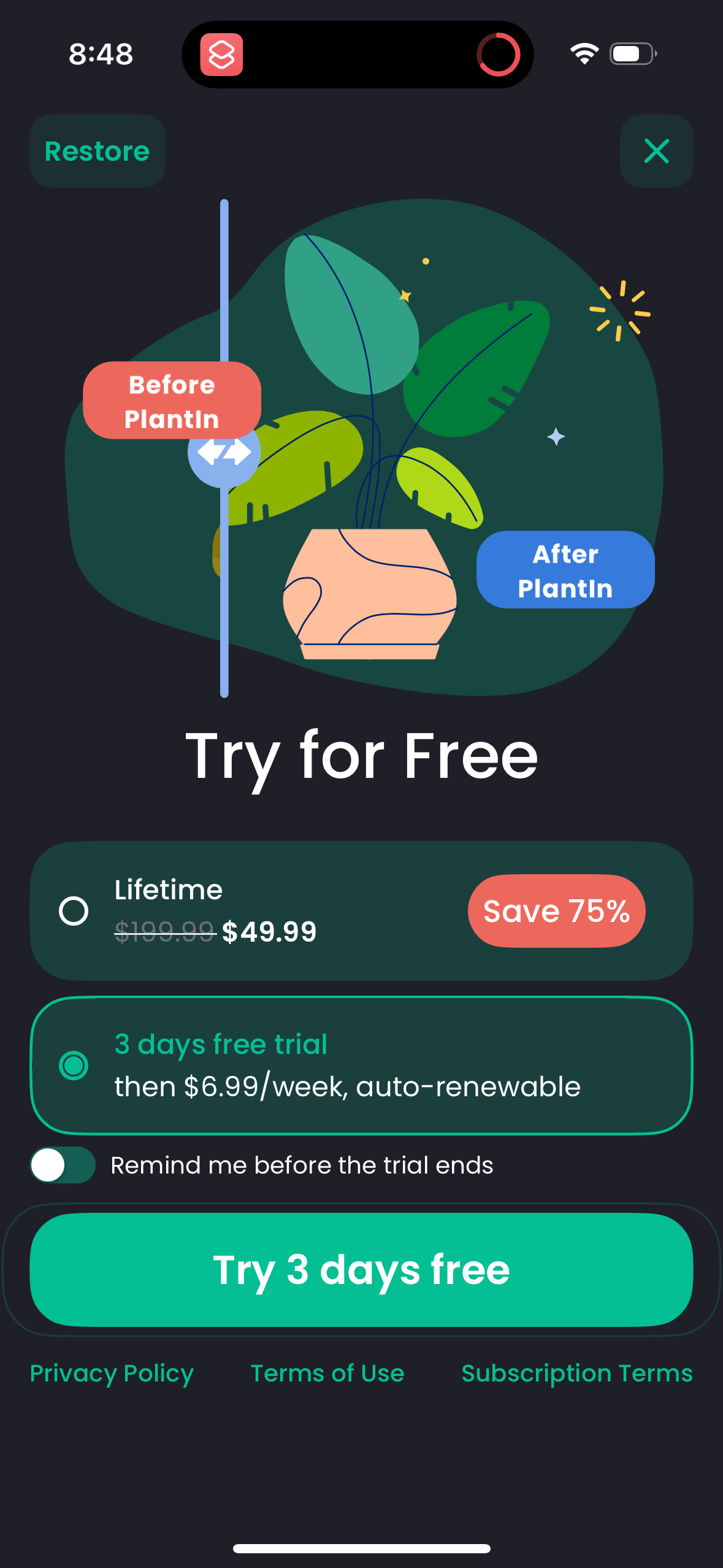 plantin app screenshot 85