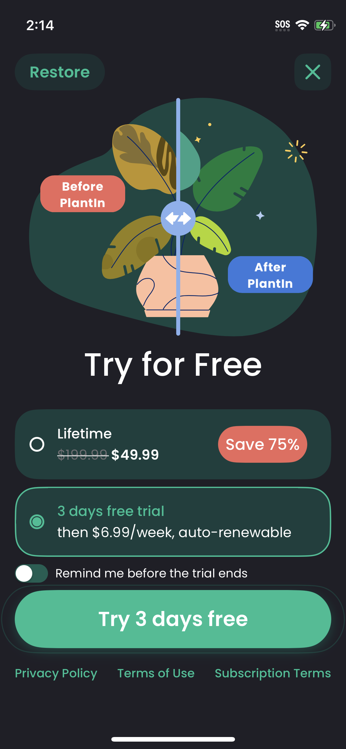 plantin app screenshot 83