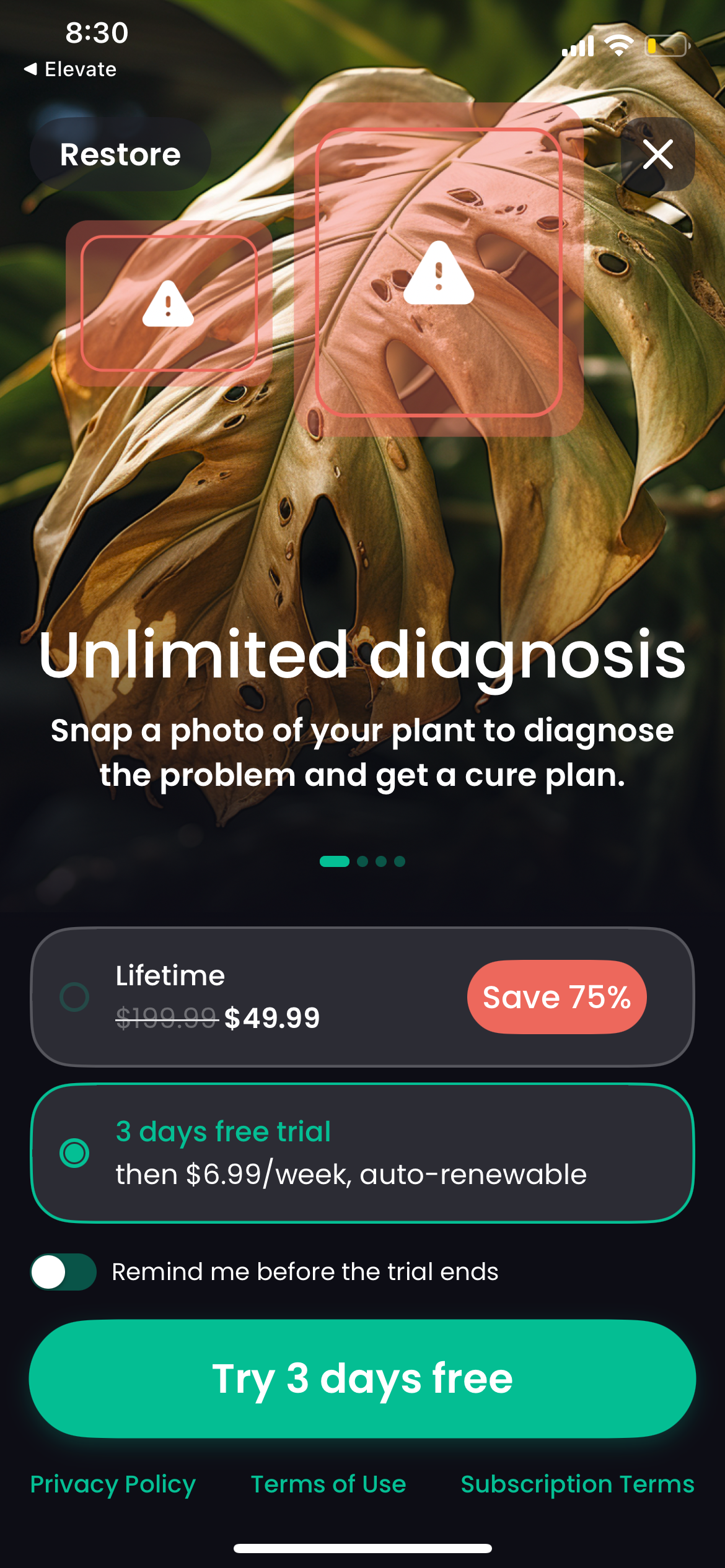 plantin app screenshot 82