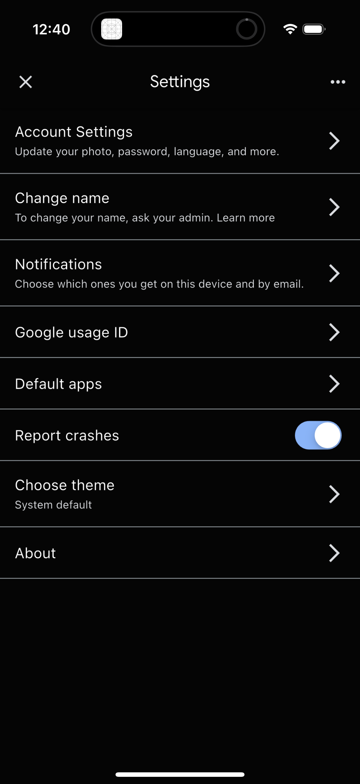 google-classroom app screenshot 1