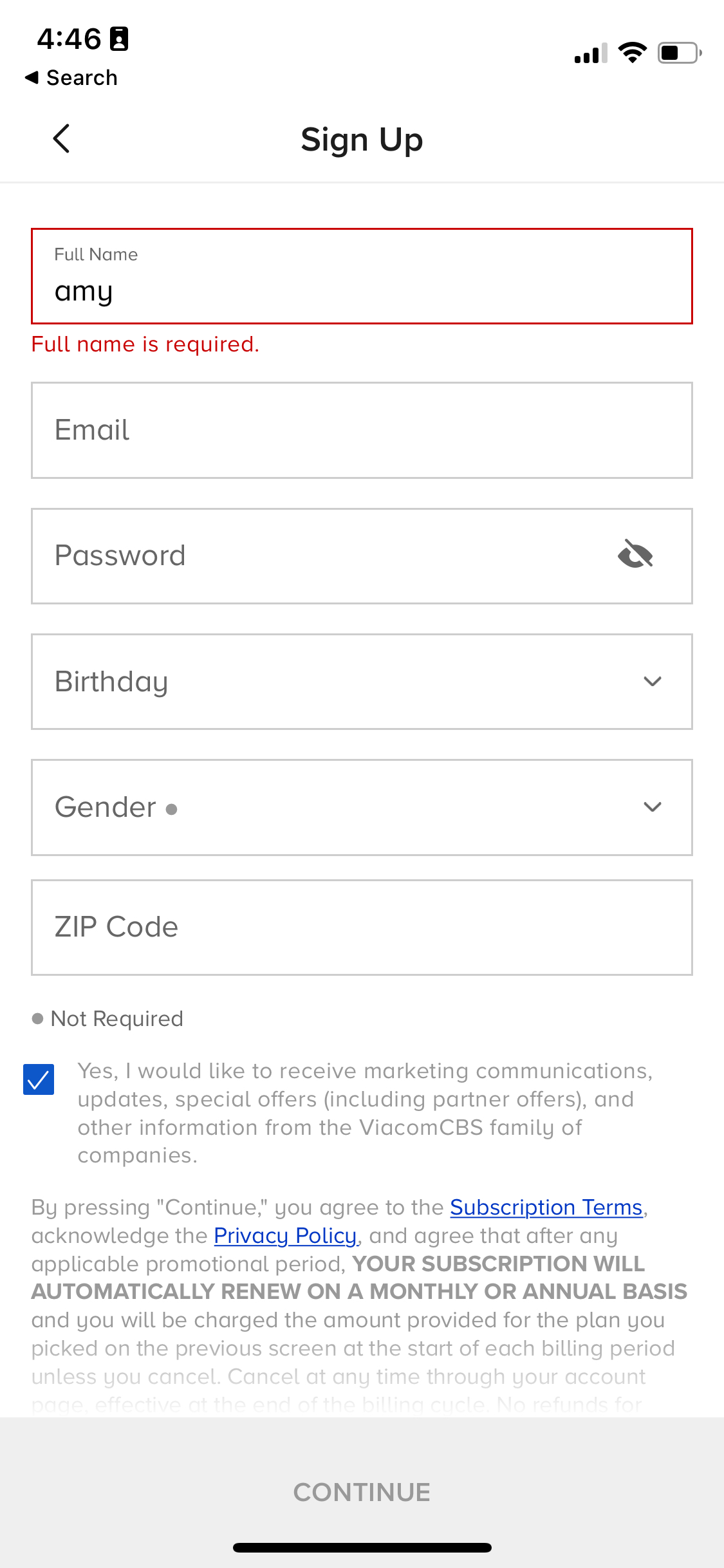 paramount app screenshot 83