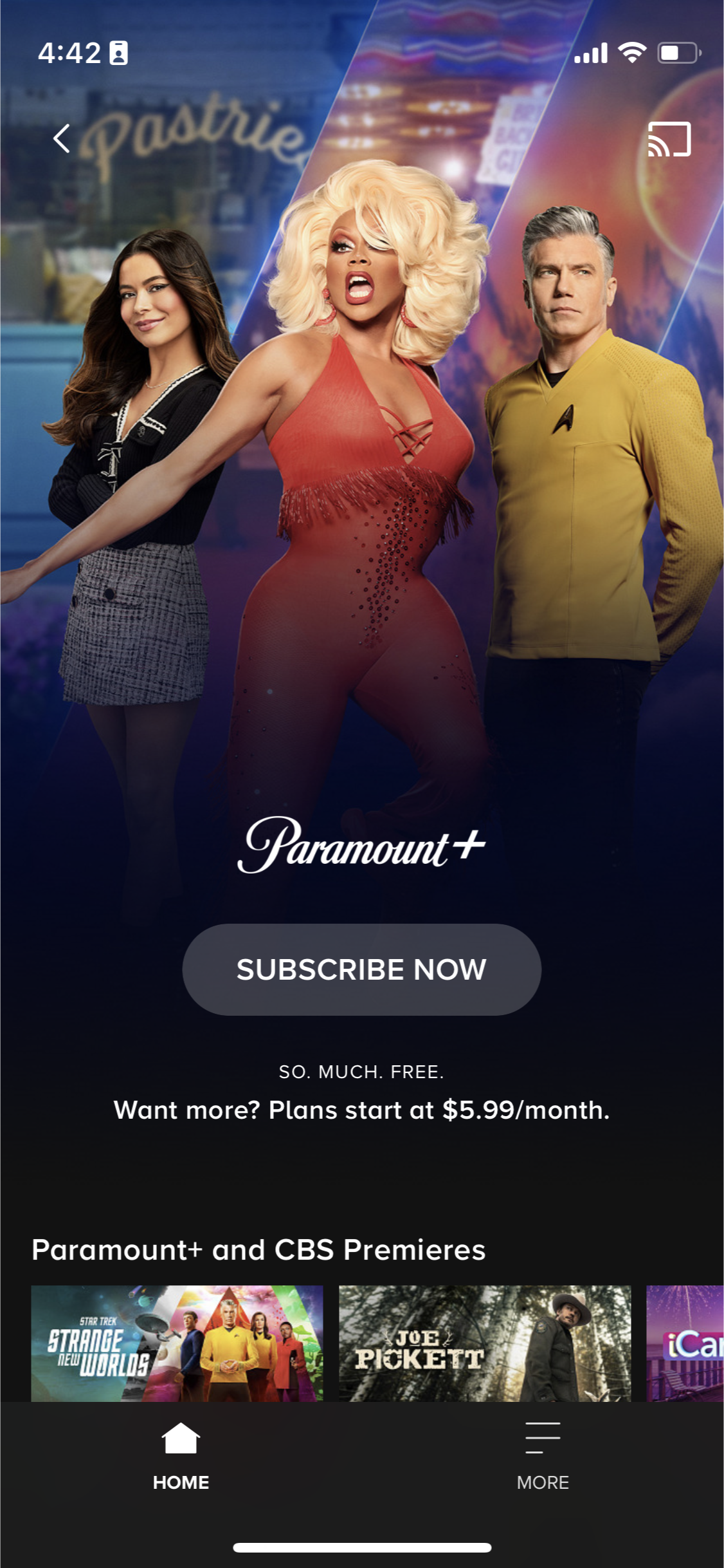 paramount app screenshot 2