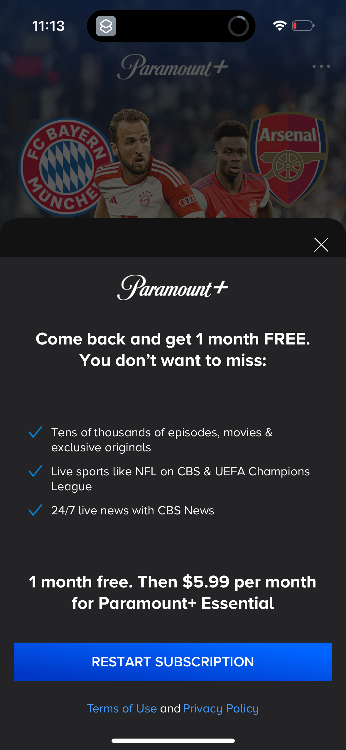 paramount app screenshot 58