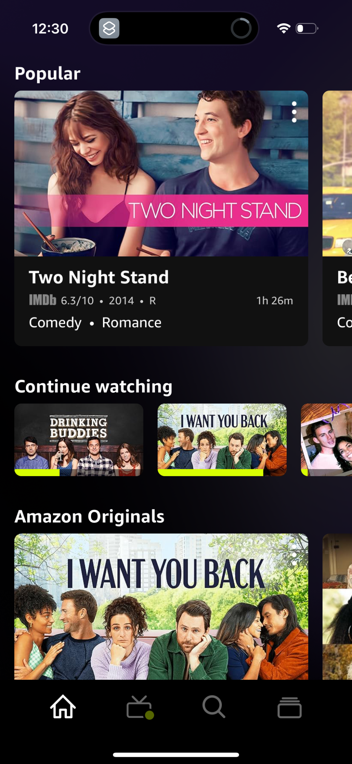freevee app screenshot 3