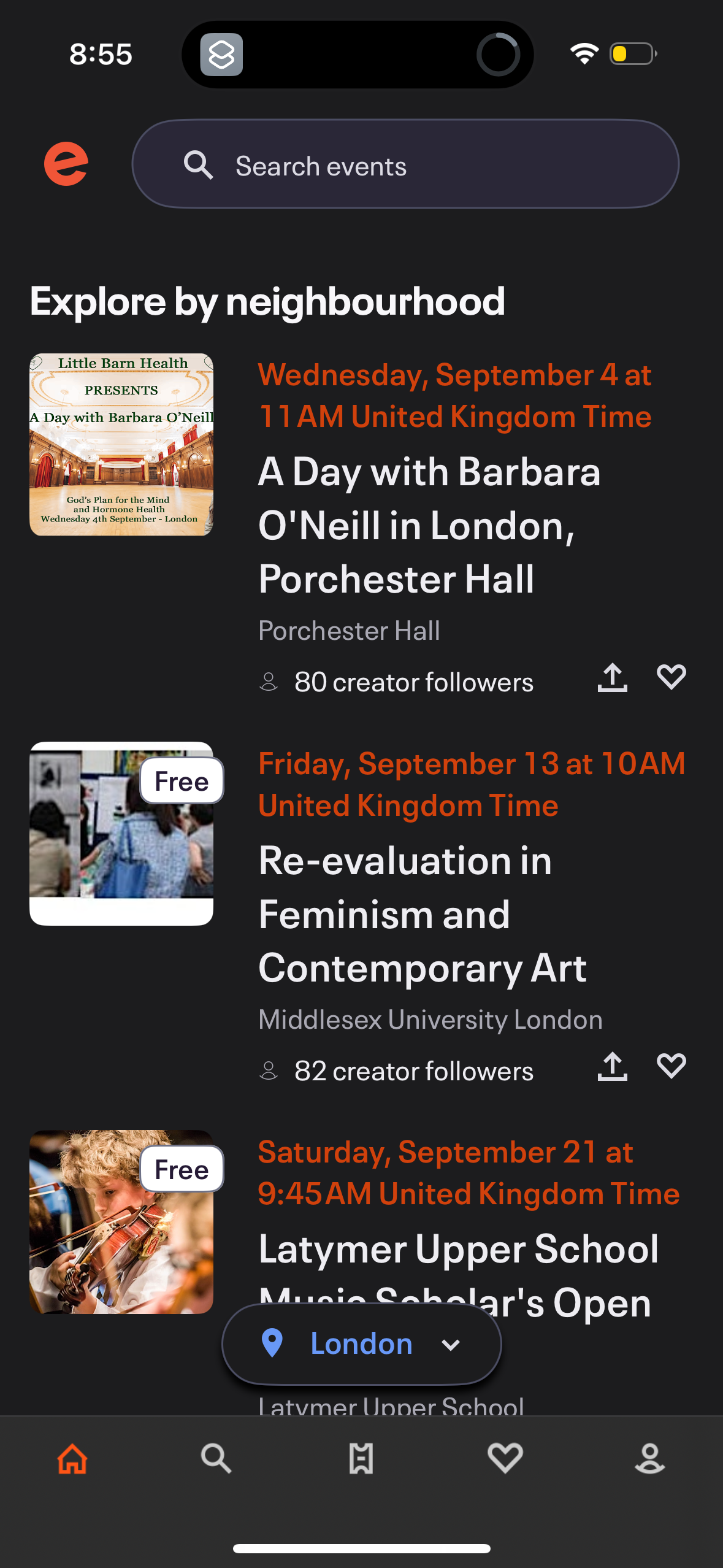 eventbrite app screenshot 50