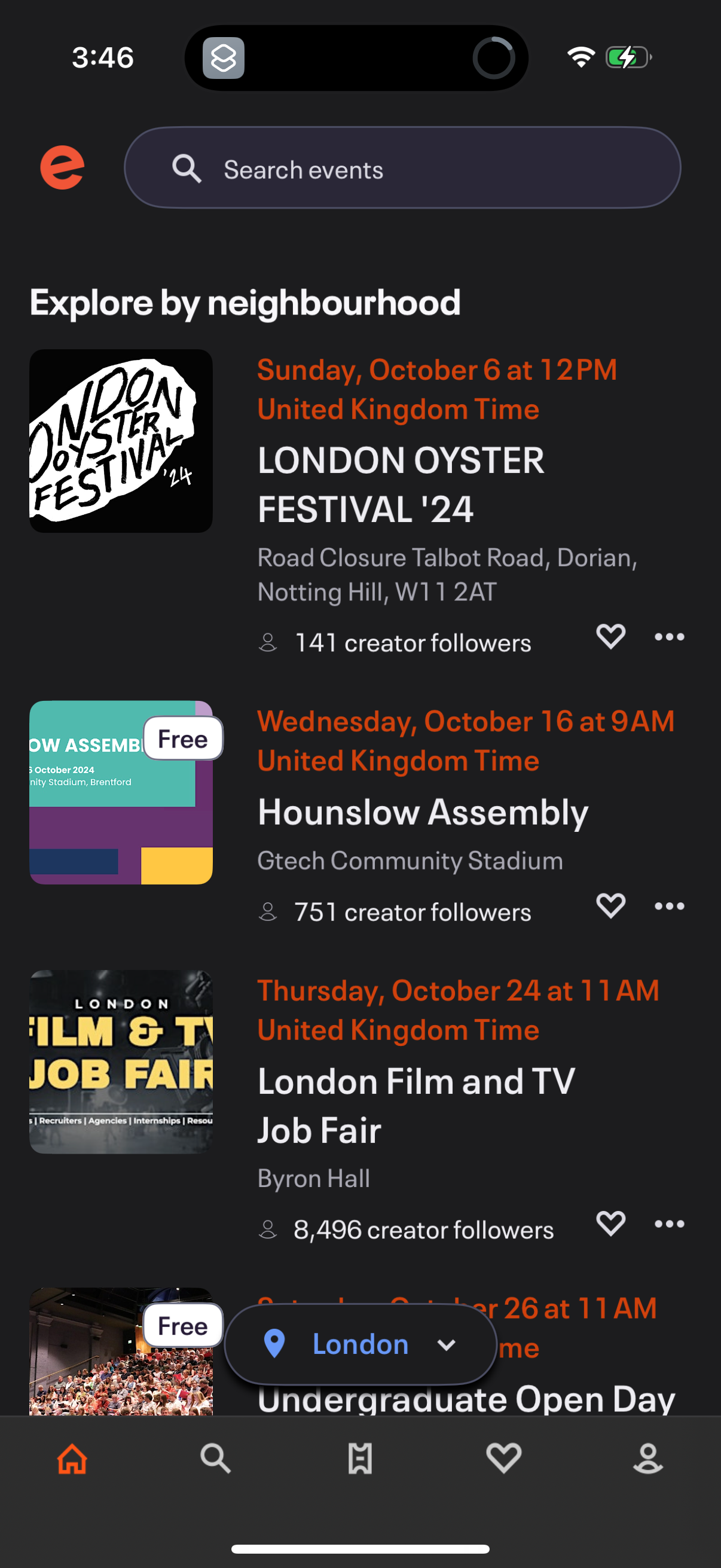 eventbrite app screenshot 37