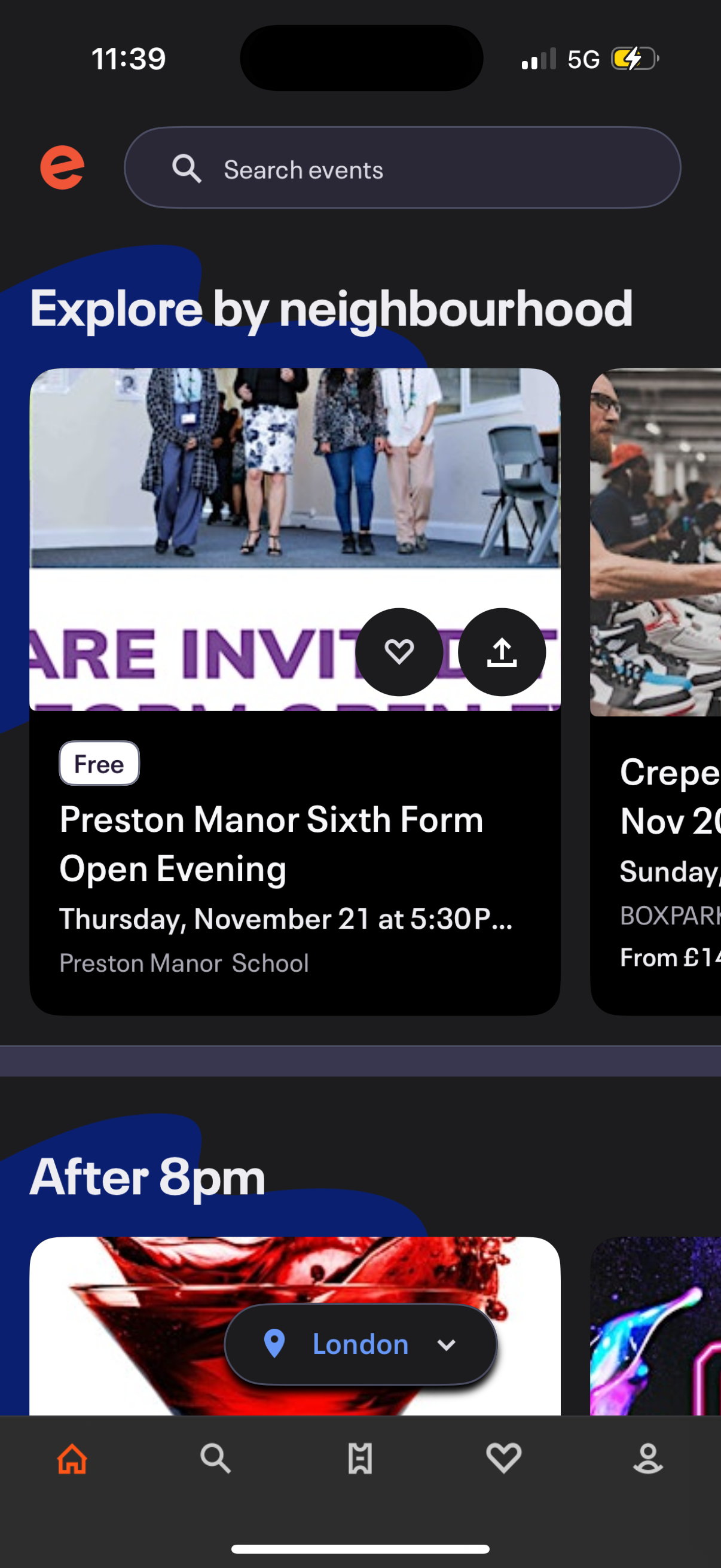 eventbrite app screenshot 30