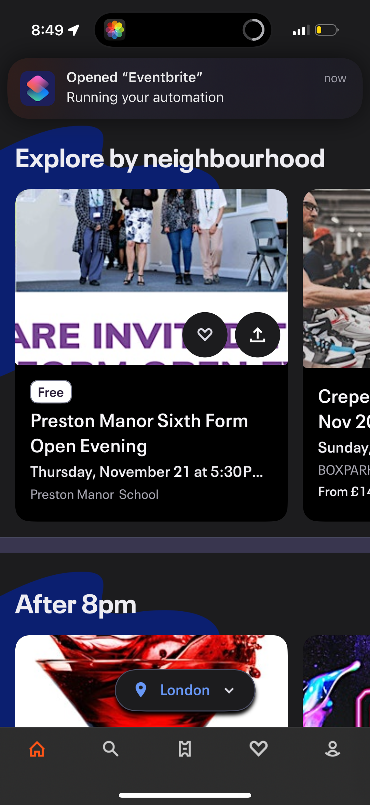 eventbrite app screenshot 28