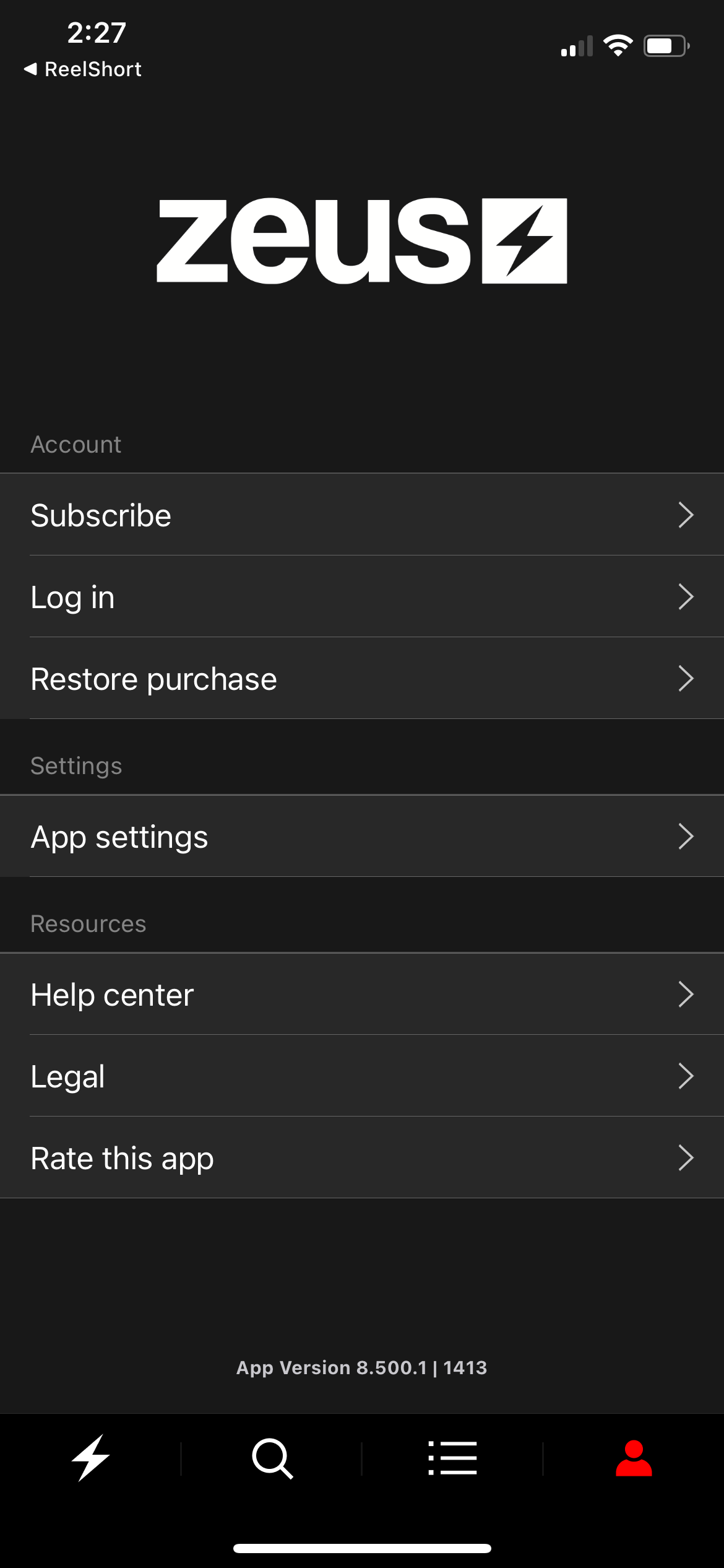 zeus app screenshot 59