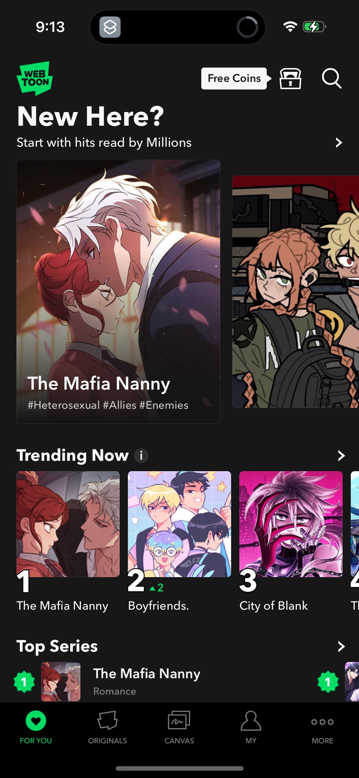 webtoon app screenshot 89