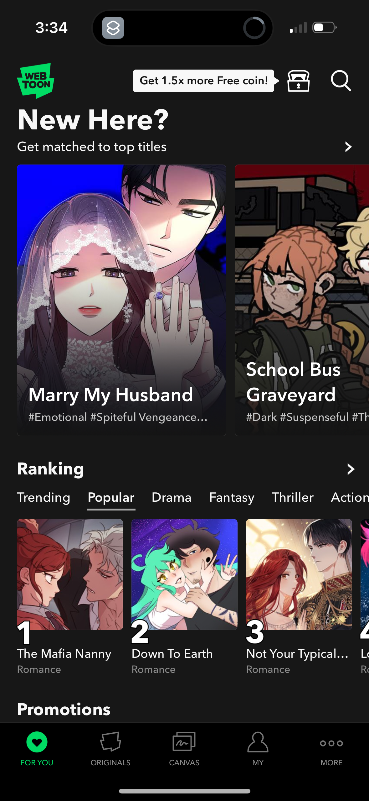 webtoon app screenshot 71