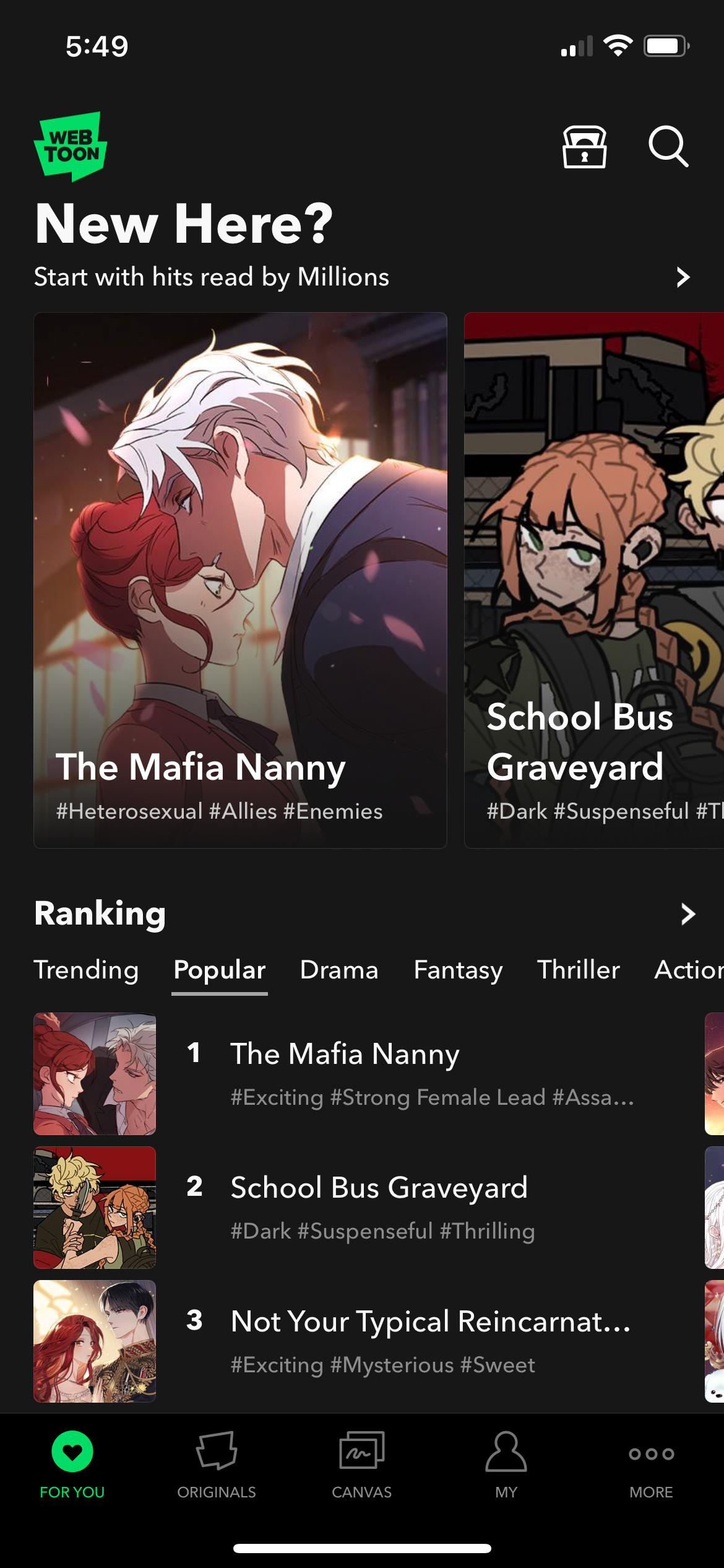 webtoon app screenshot 62