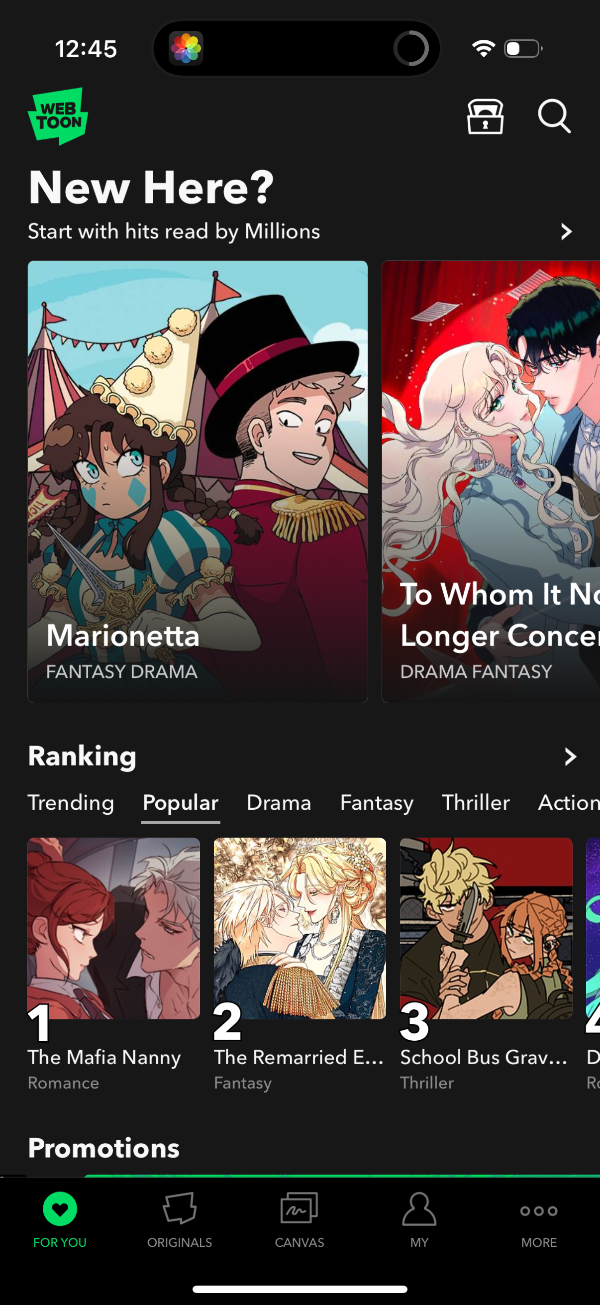 webtoon app screenshot 26