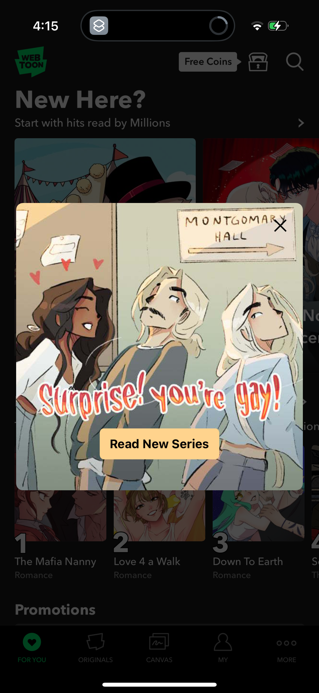 webtoon app screenshot 29