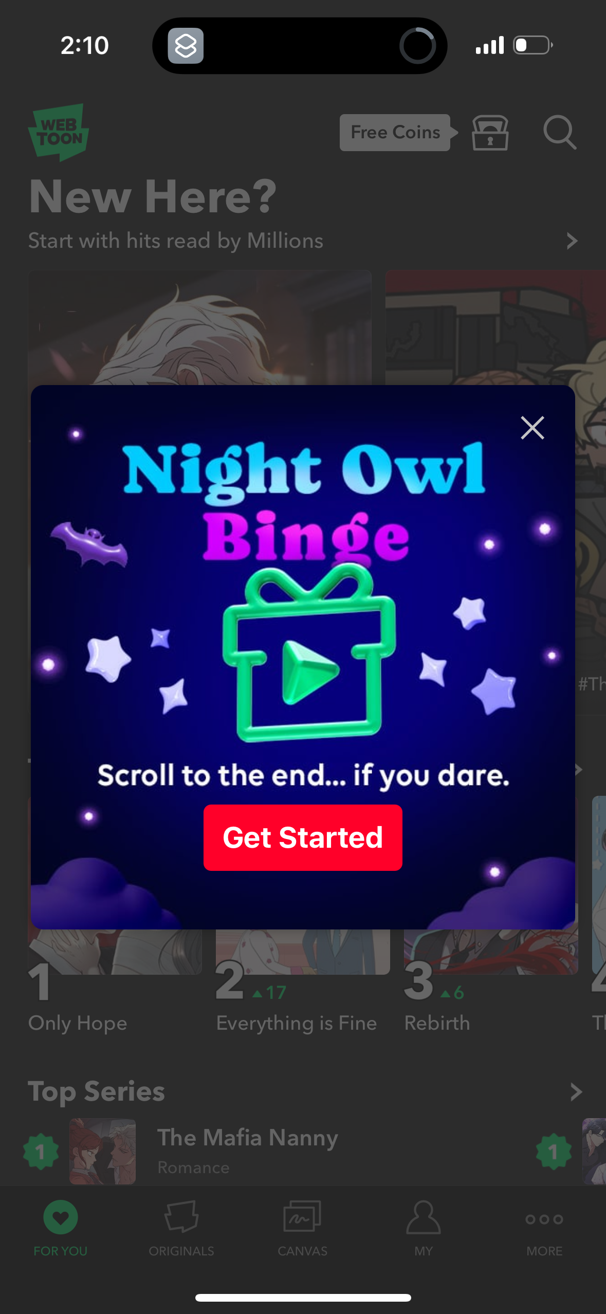 webtoon app screenshot 79