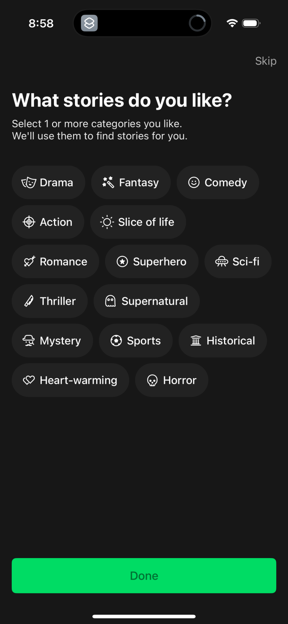 webtoon app screenshot 23