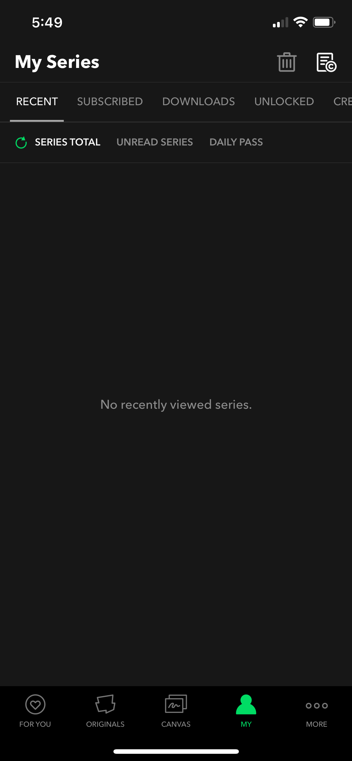 webtoon app screenshot 58