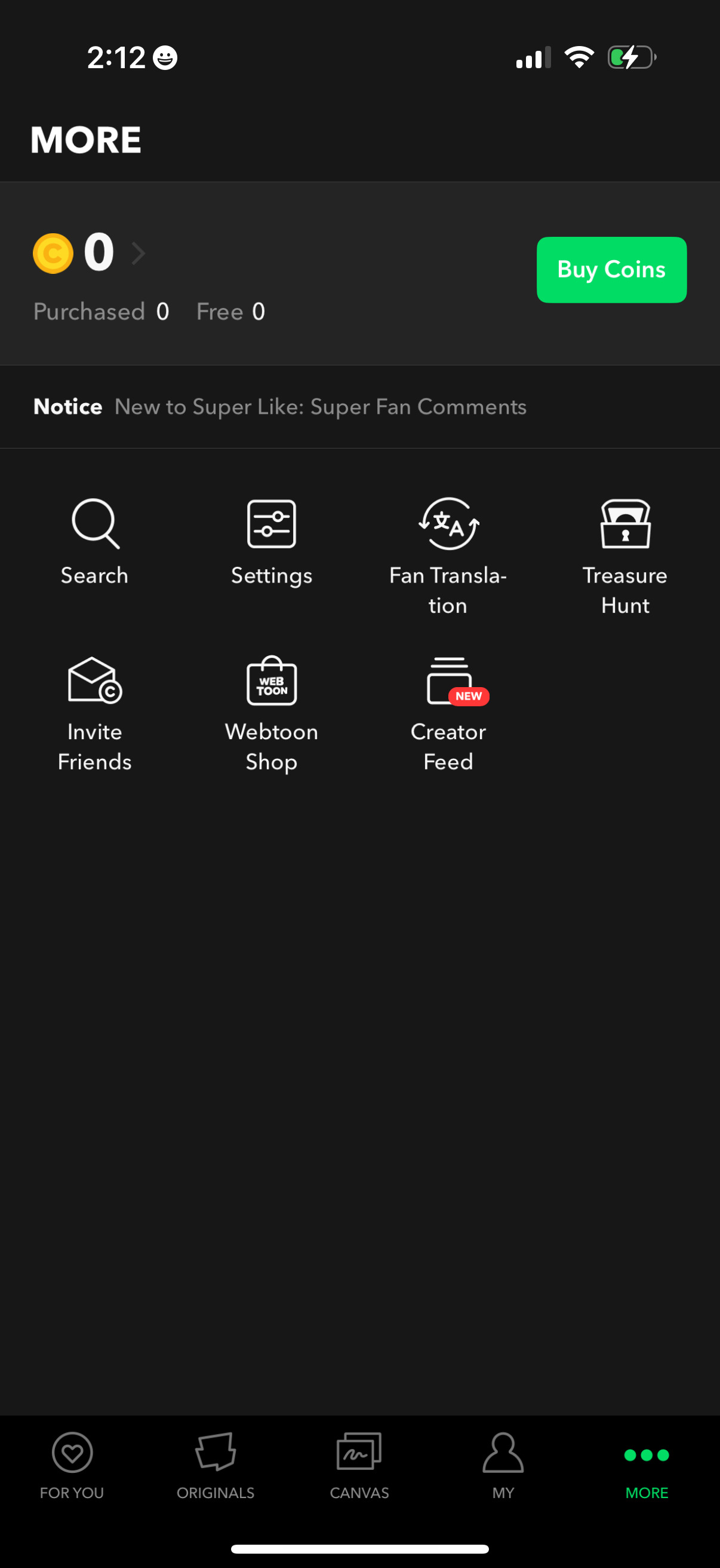 webtoon app screenshot 38