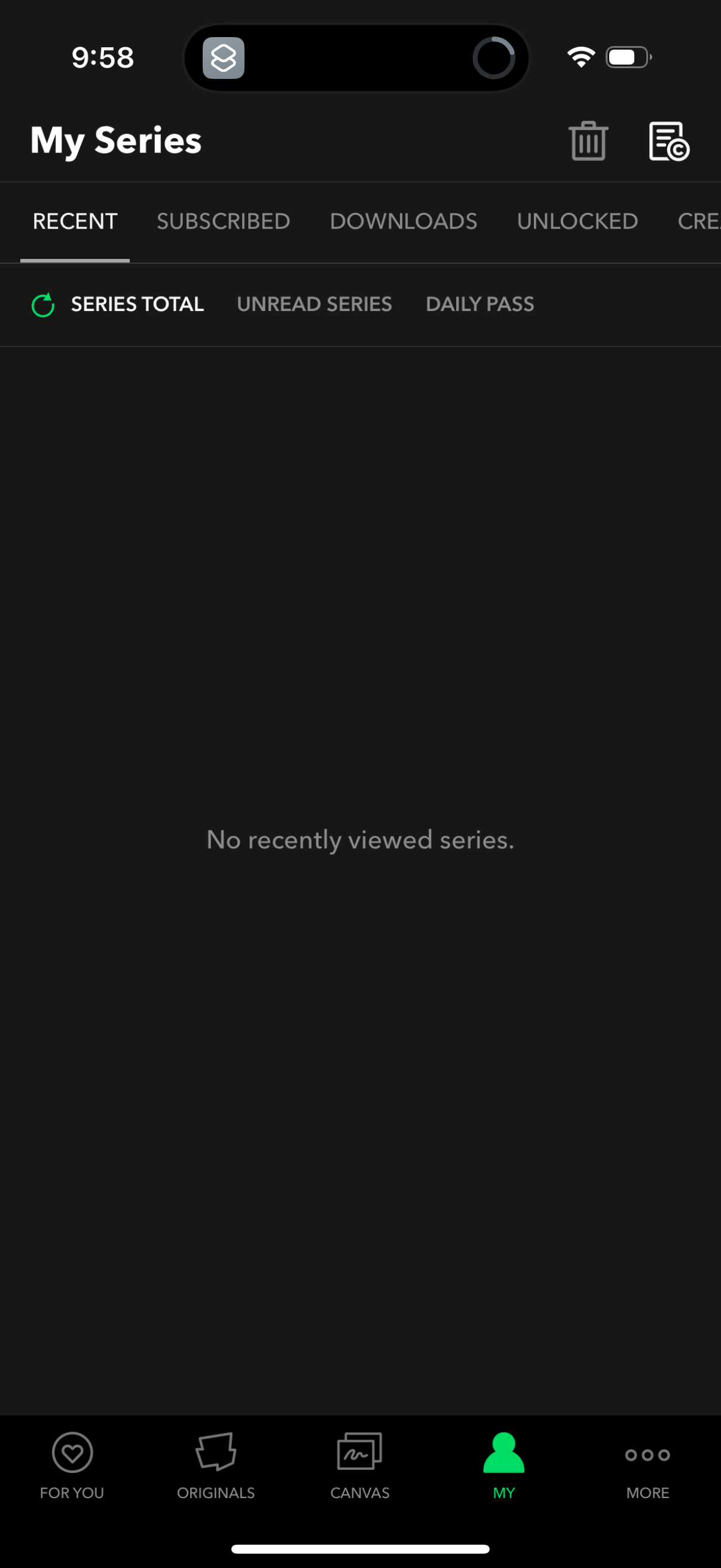 webtoon app screenshot 35