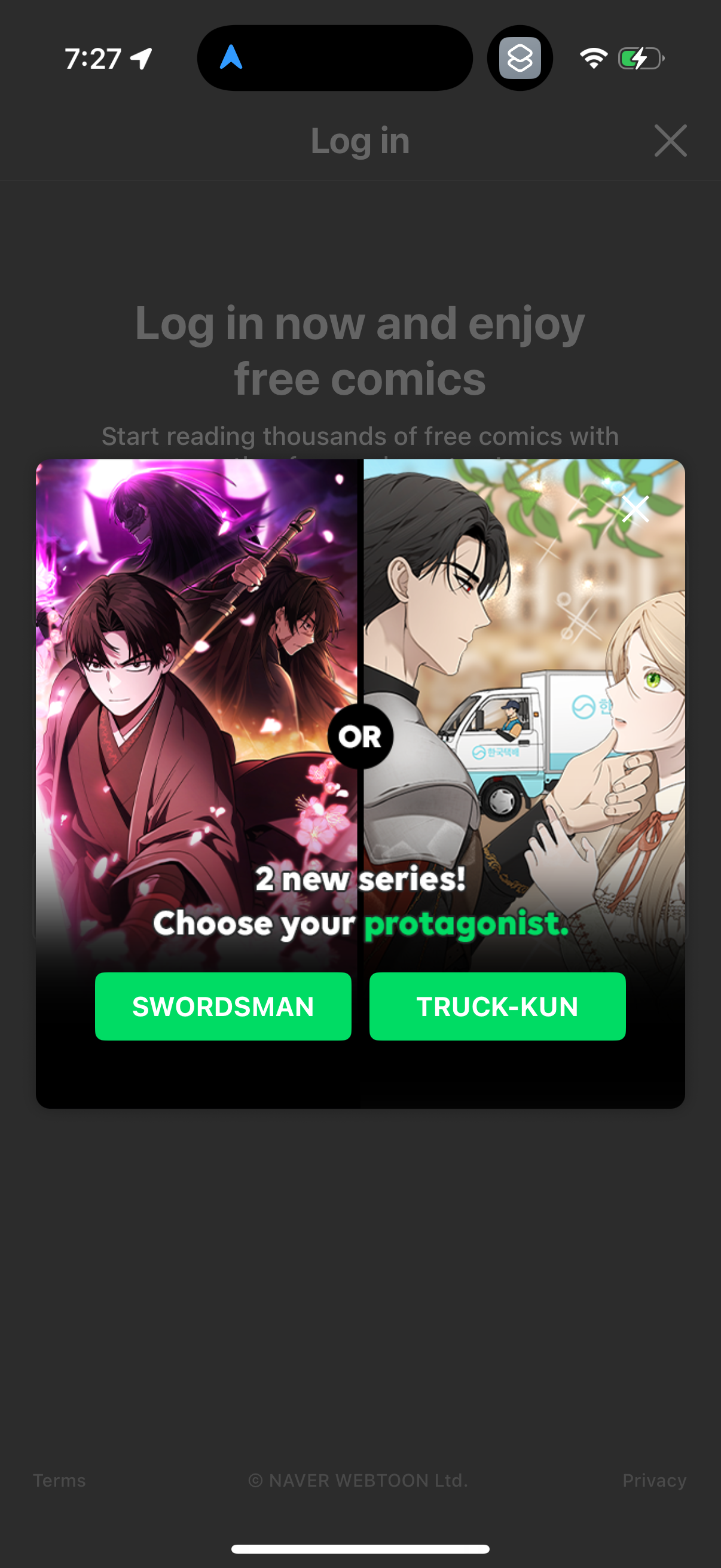 webtoon app screenshot 16