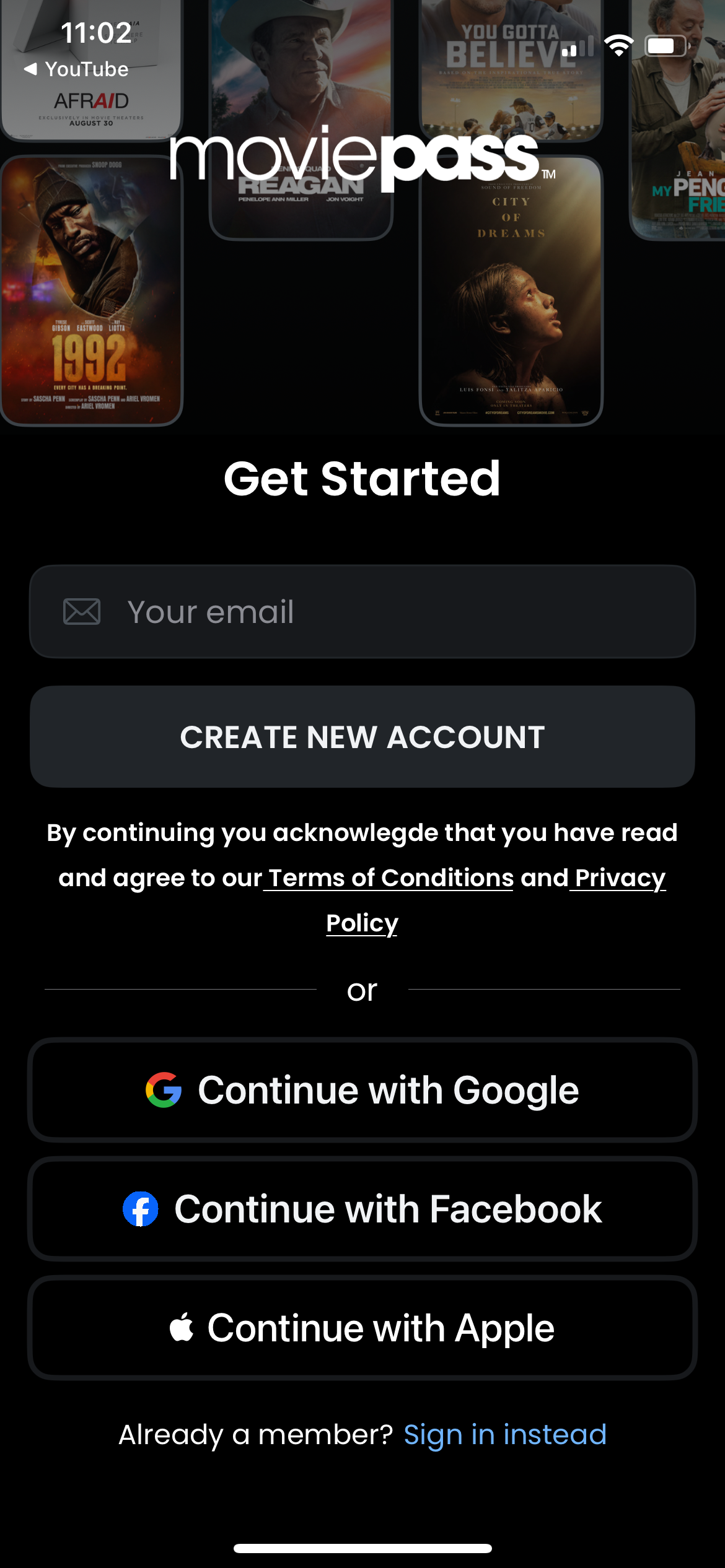 moviepass app screenshot 33