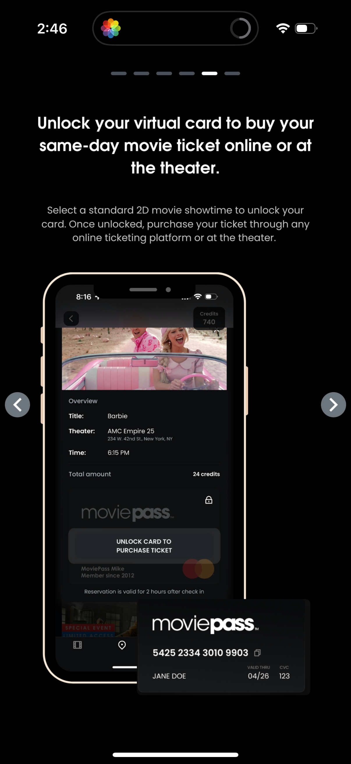 moviepass app screenshot 15