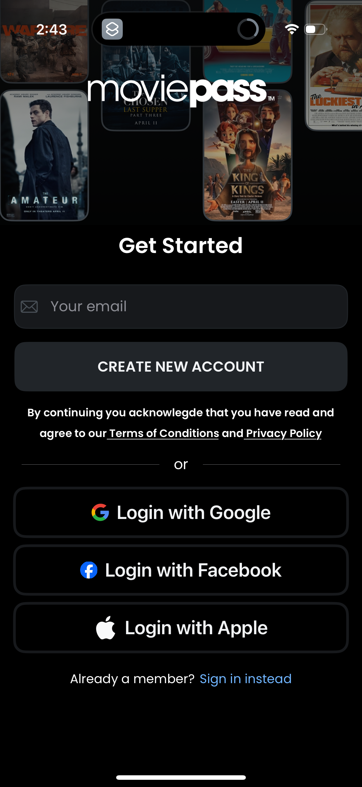 moviepass app screenshot 26