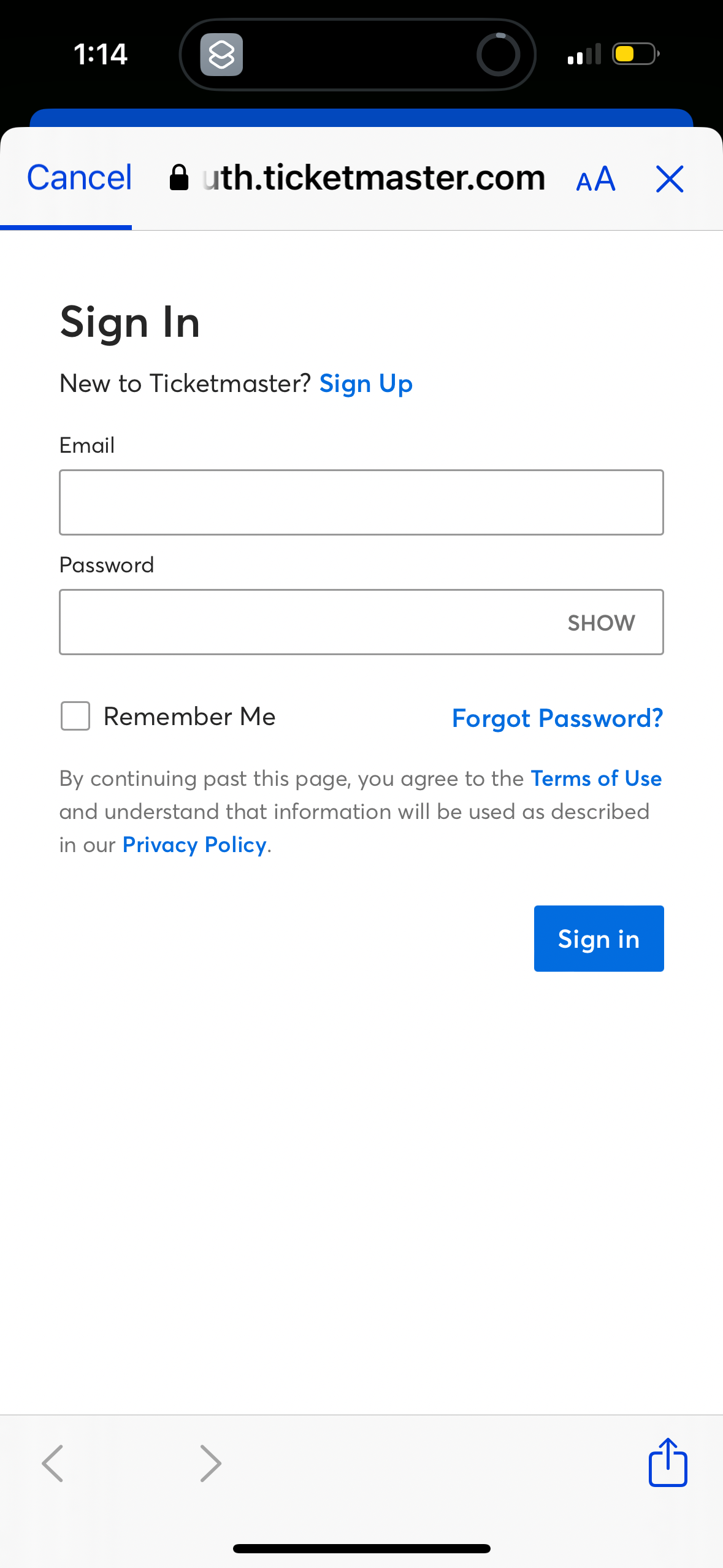 ticketmaster app screenshot 34