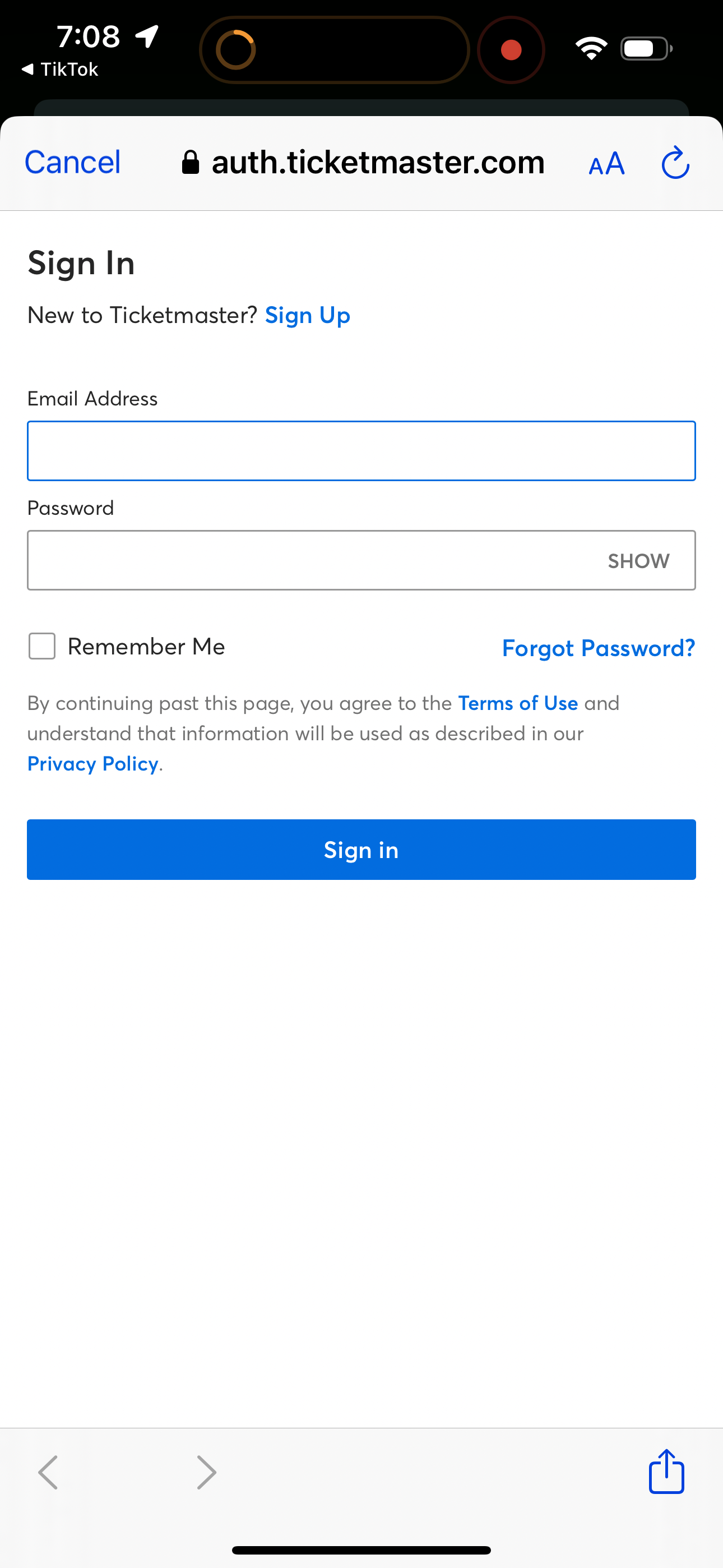 ticketmaster app screenshot 69