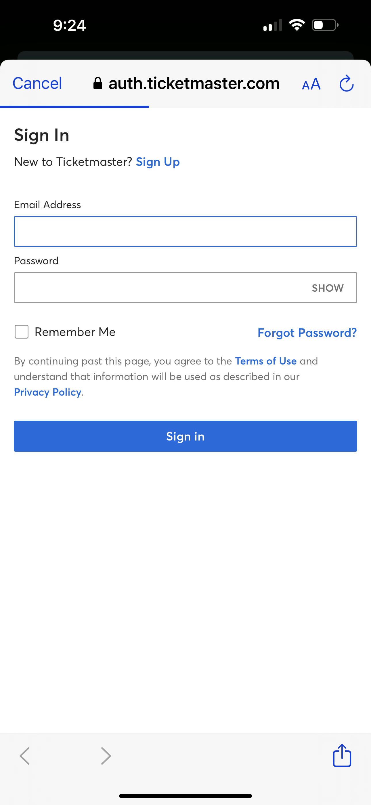 ticketmaster app screenshot 67