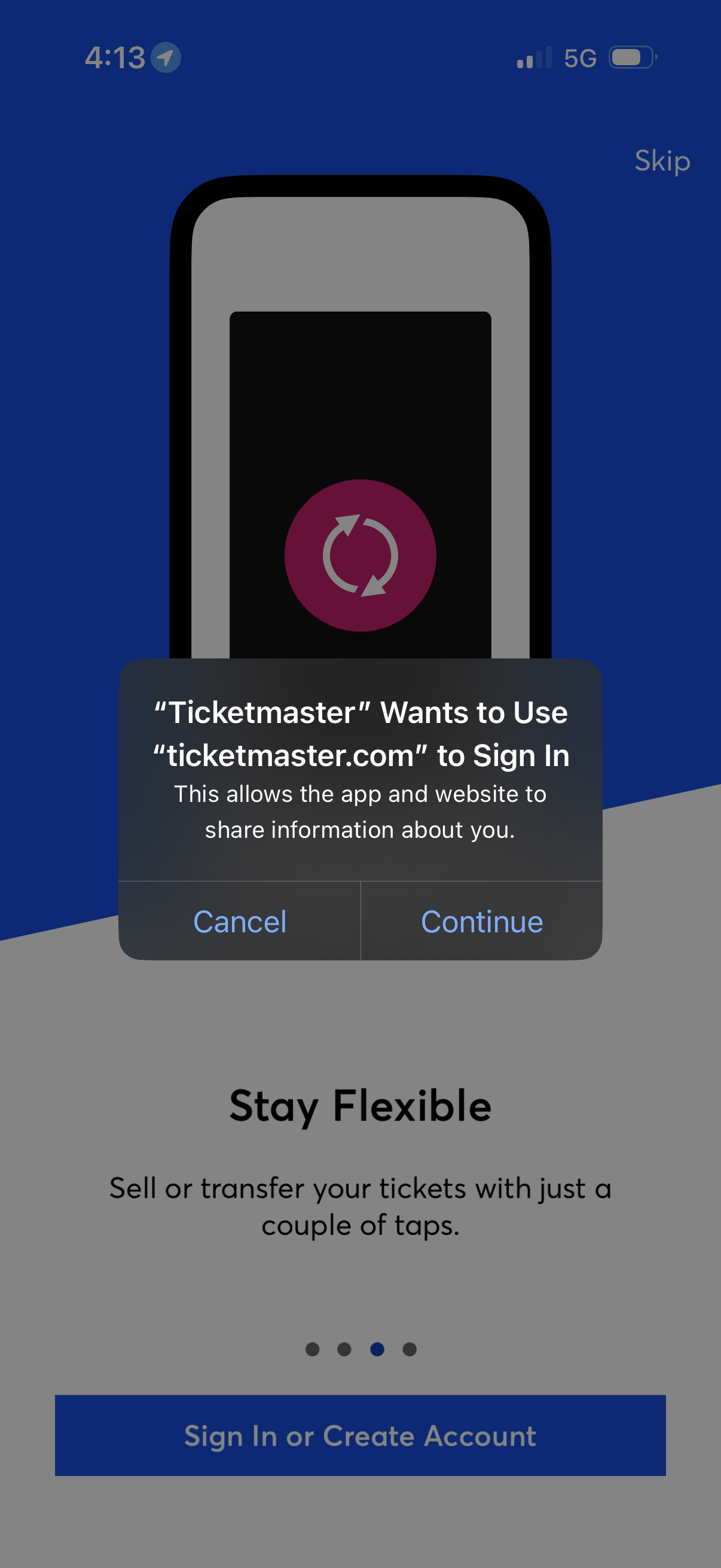 ticketmaster app screenshot 29