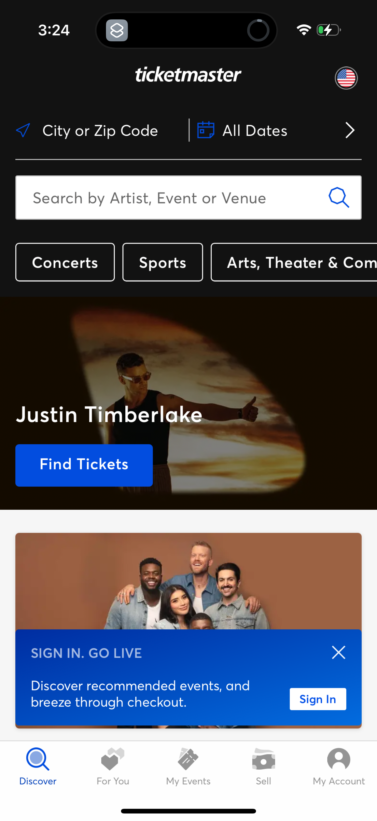 ticketmaster app screenshot 26