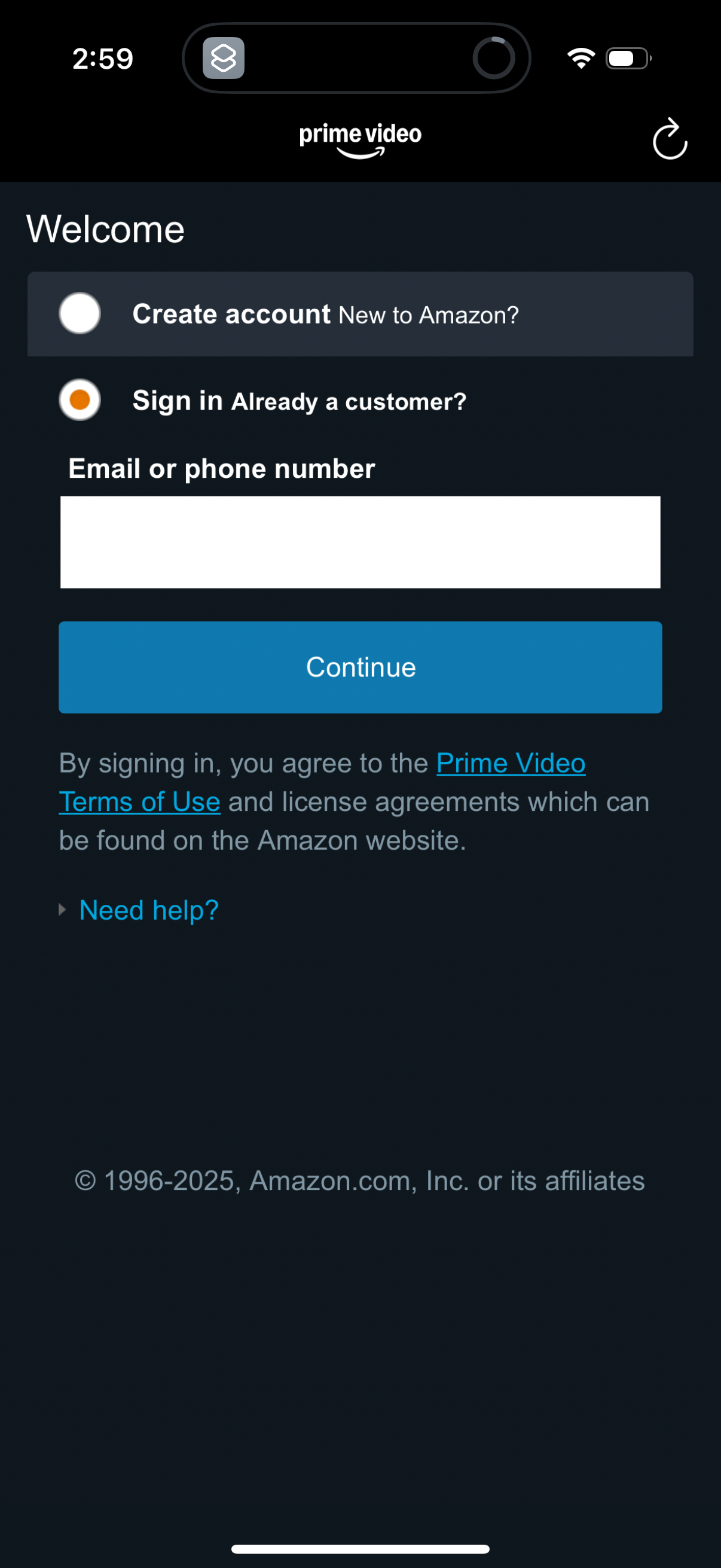prime-video app screenshot 1