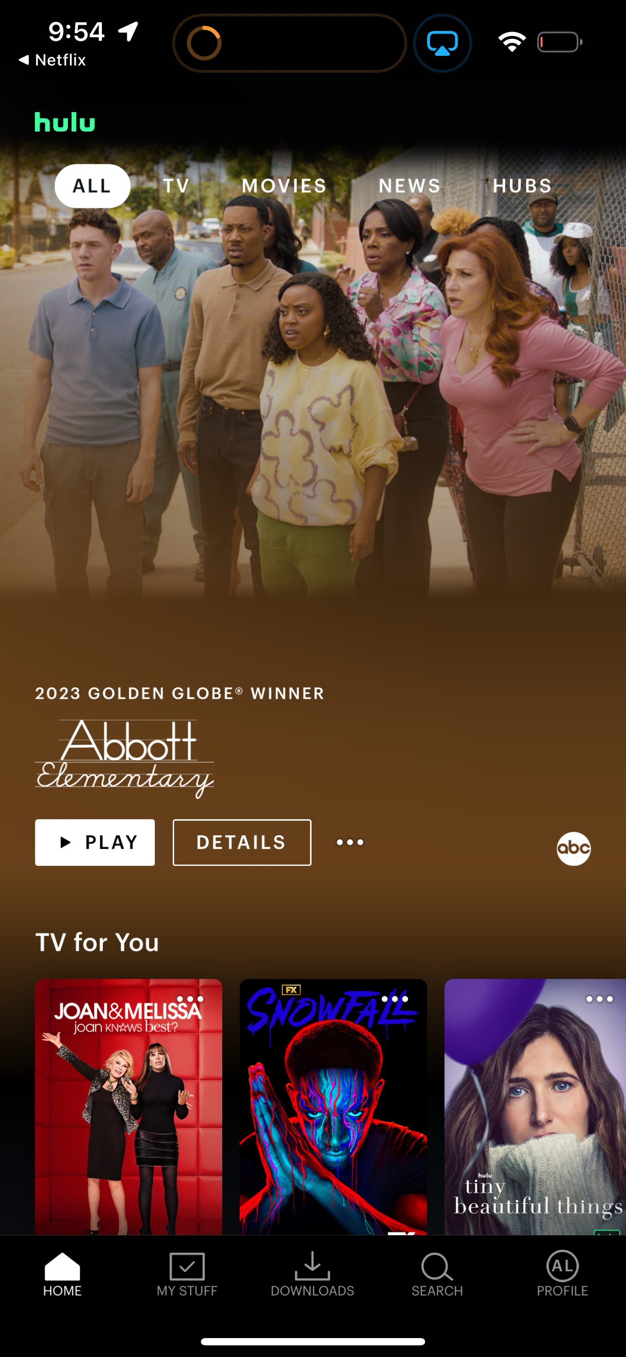 hulu app screenshot 106