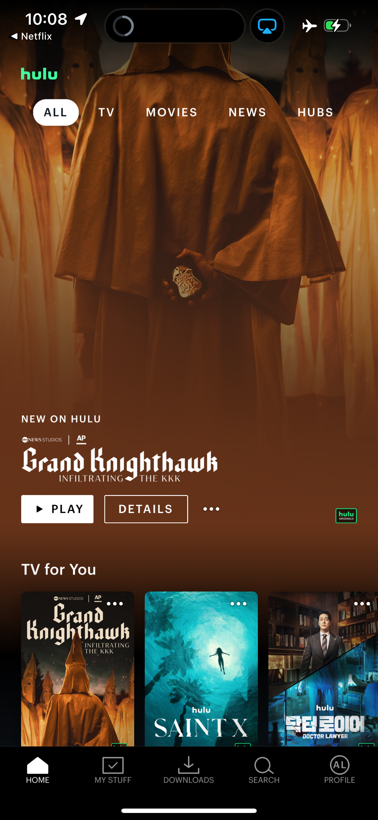 hulu app screenshot 104