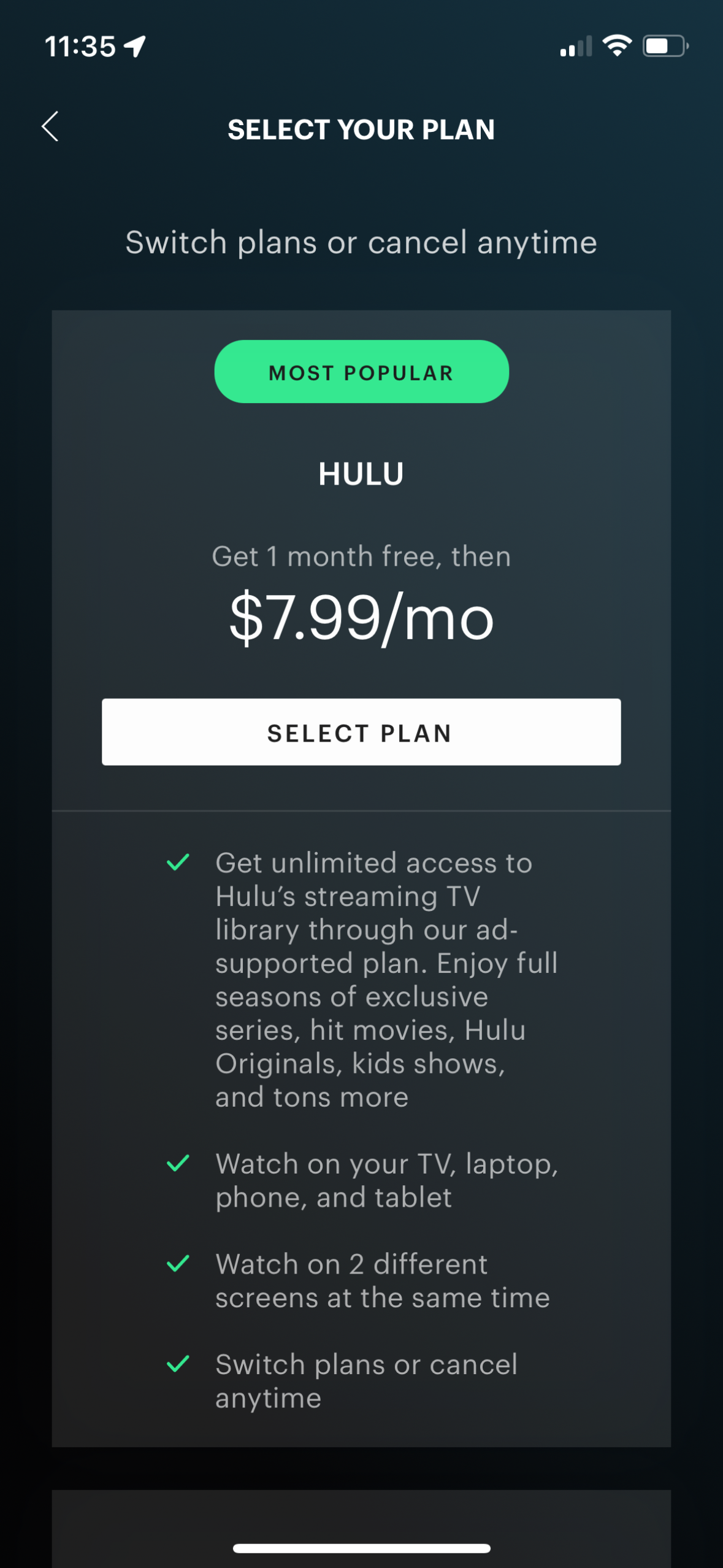hulu app screenshot 43