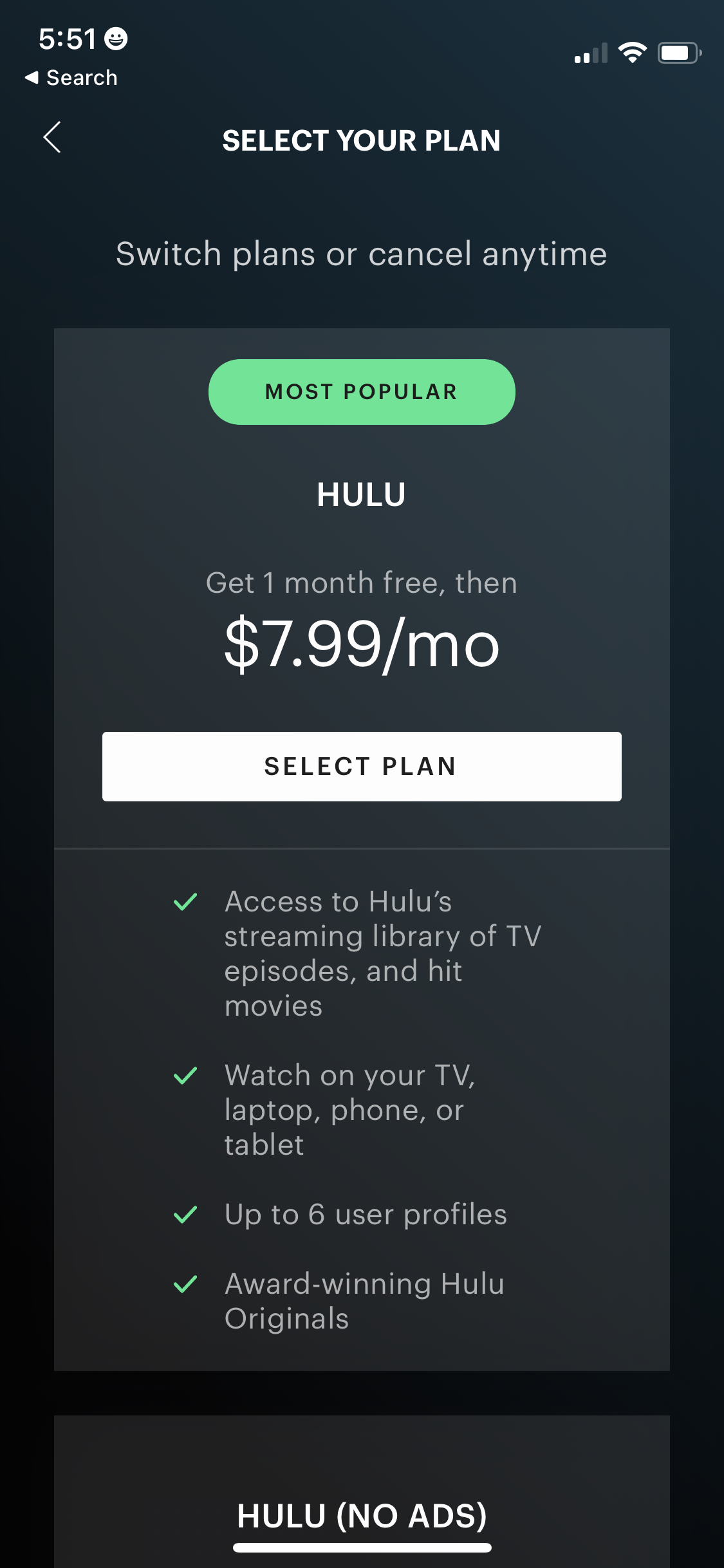 hulu app screenshot 83