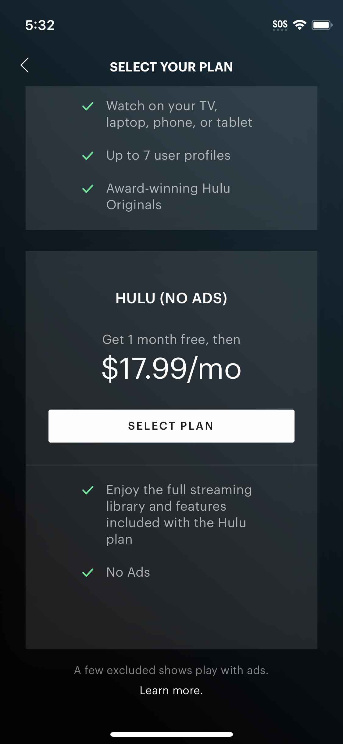 hulu app screenshot 73
