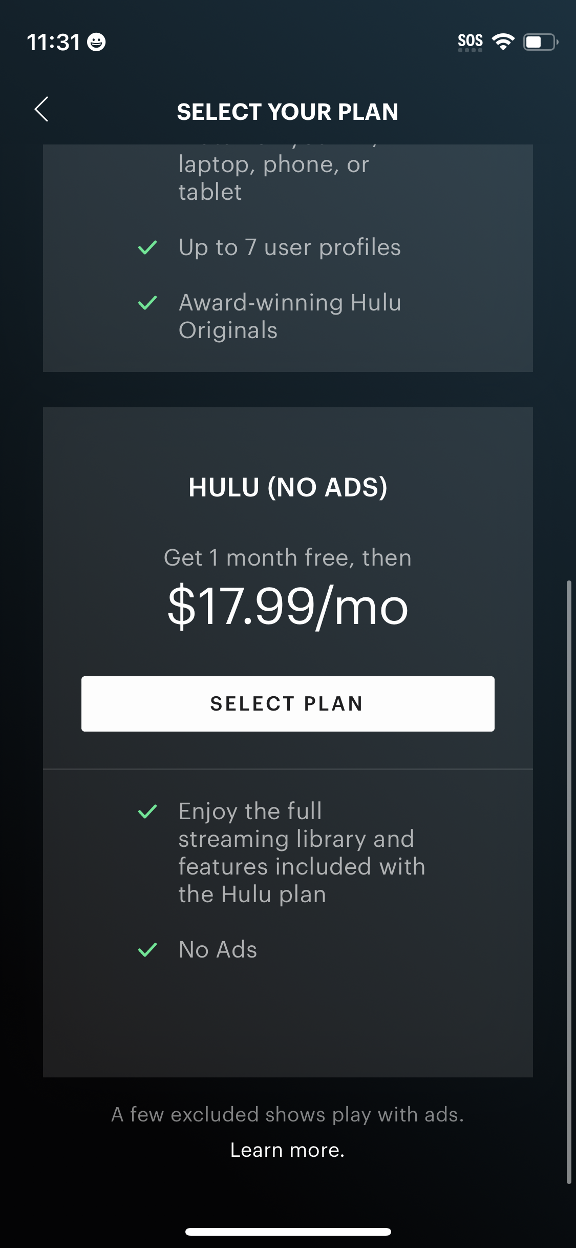 hulu app screenshot 71
