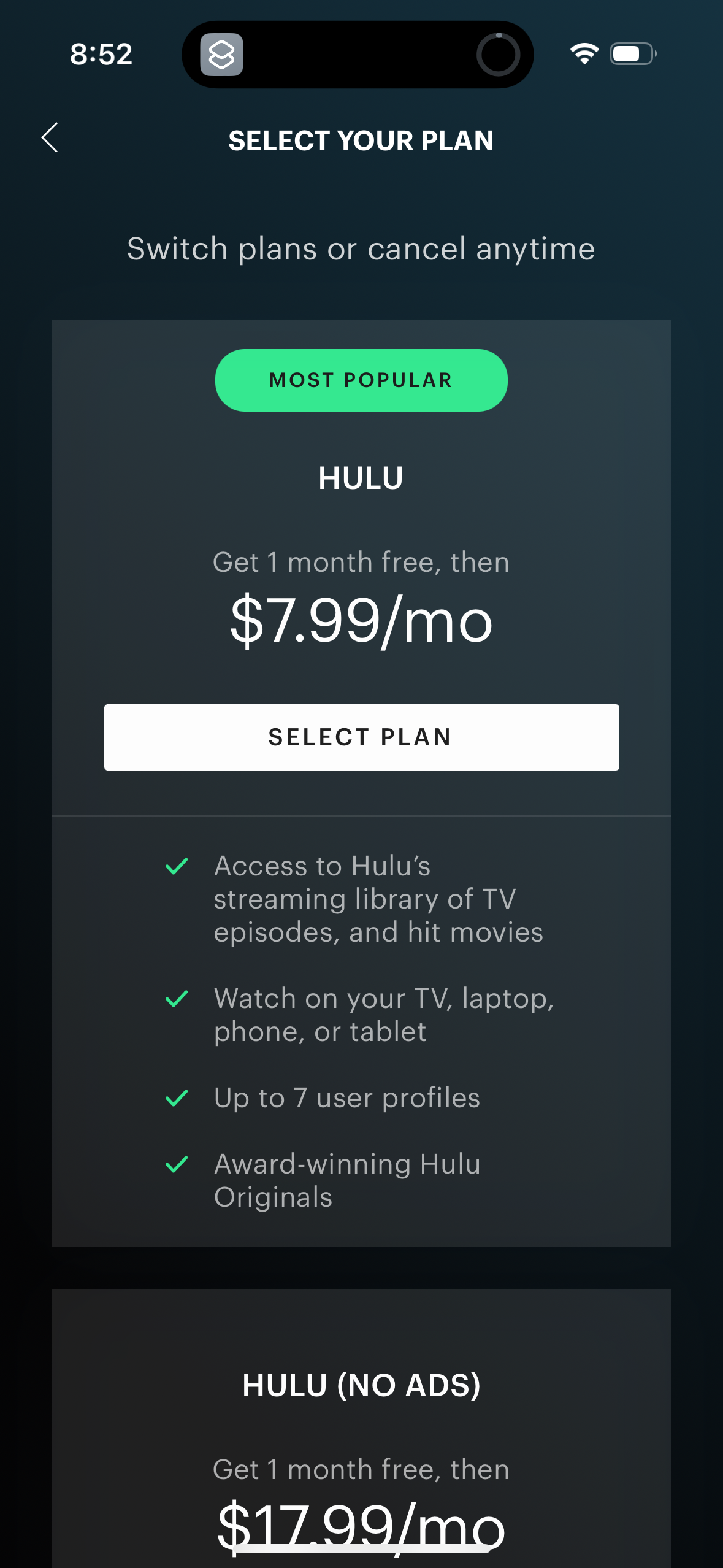 hulu app screenshot 62