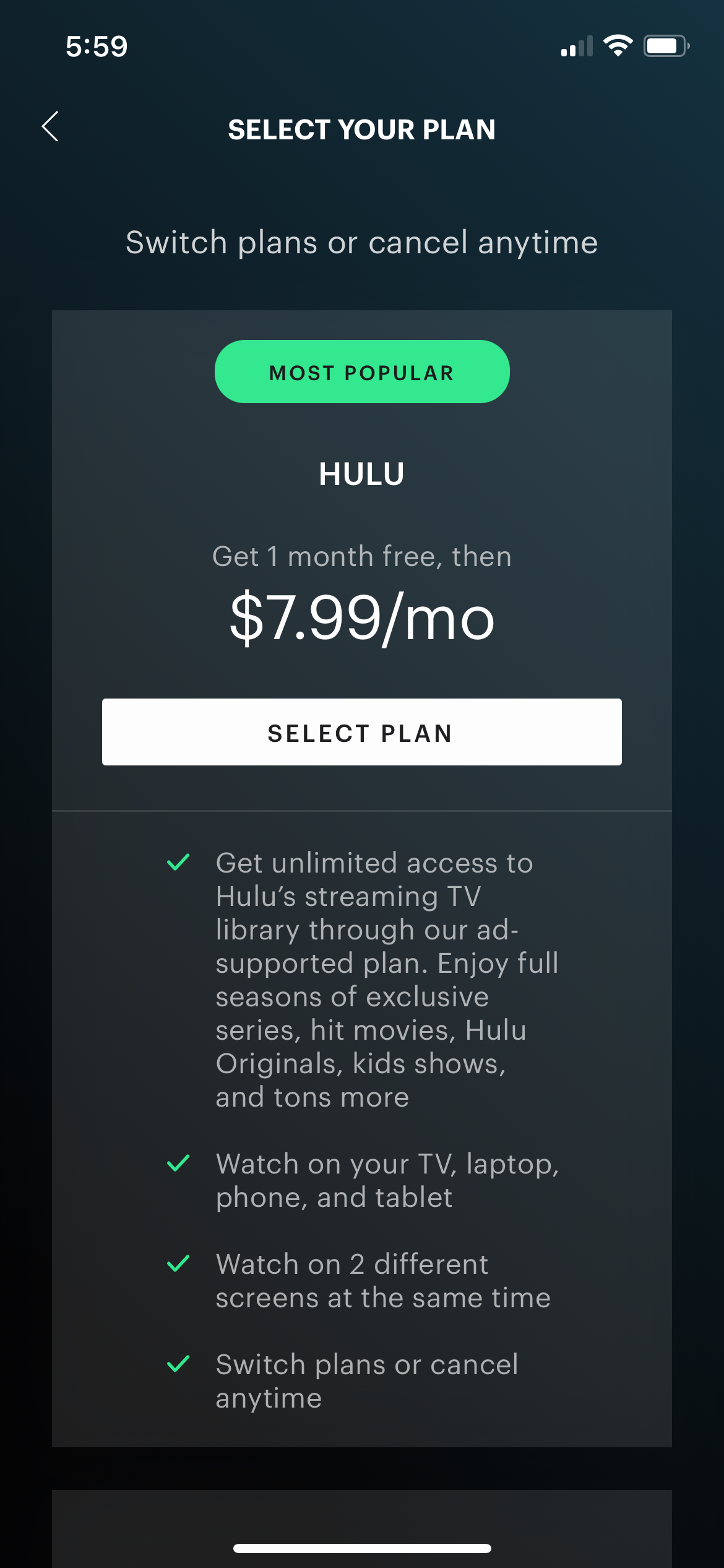 hulu app screenshot 43