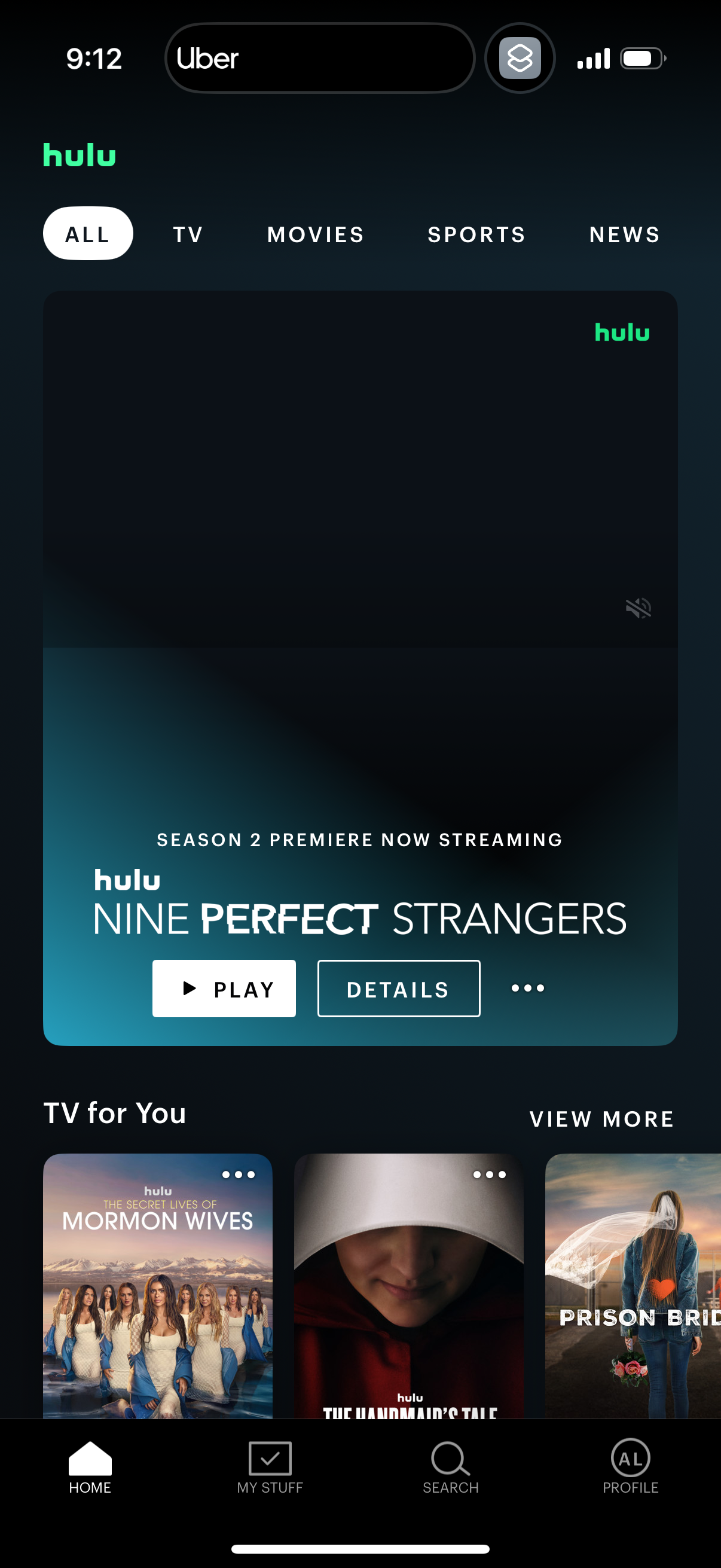 hulu app screenshot 7