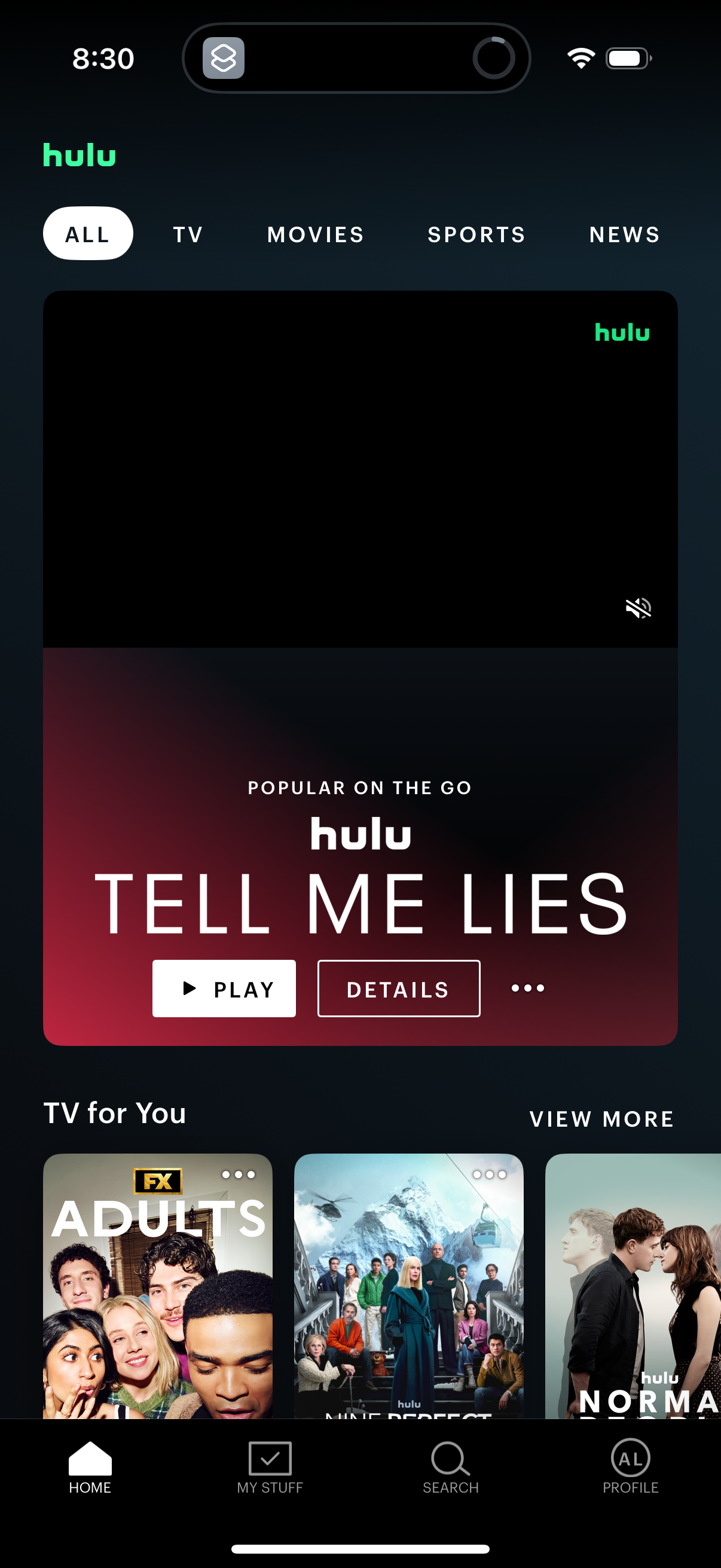 hulu app screenshot 6